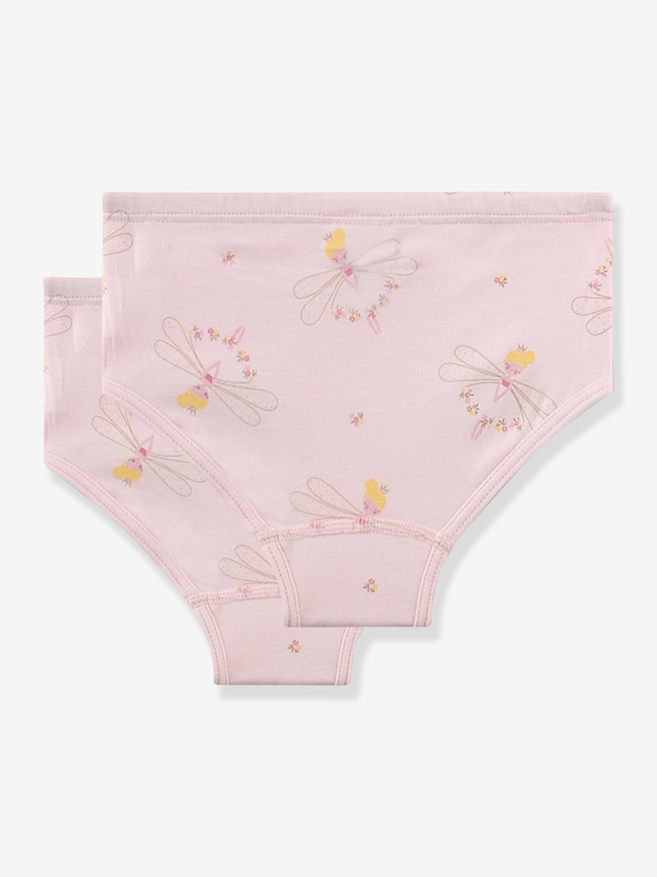 Thumbnail - 2er-Pack Hüft-Slips Fee Mädchen Sanetta pudrig