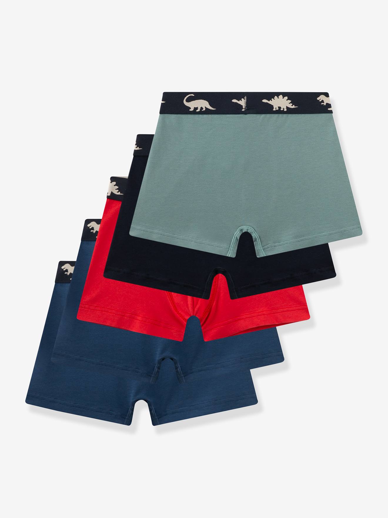 Thumbnail - 5er-Pack Shortys Dinos Jungen Sanetta