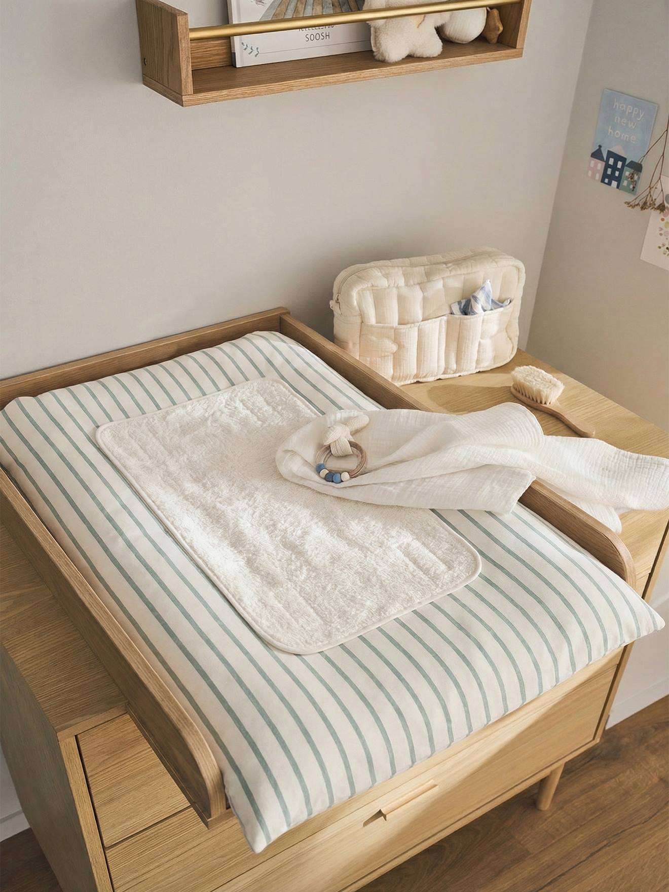 Thumbnail - Bezug für Baby Wickelauflage PANDAFREUNDE