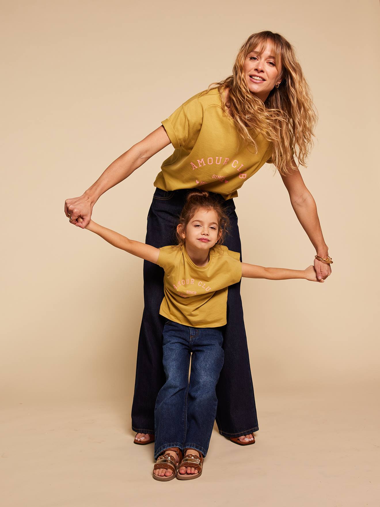 Mädchen T-Shirt AMOUR CLUB Mama-Tochter-Capsule ENVIE DE FRAISE