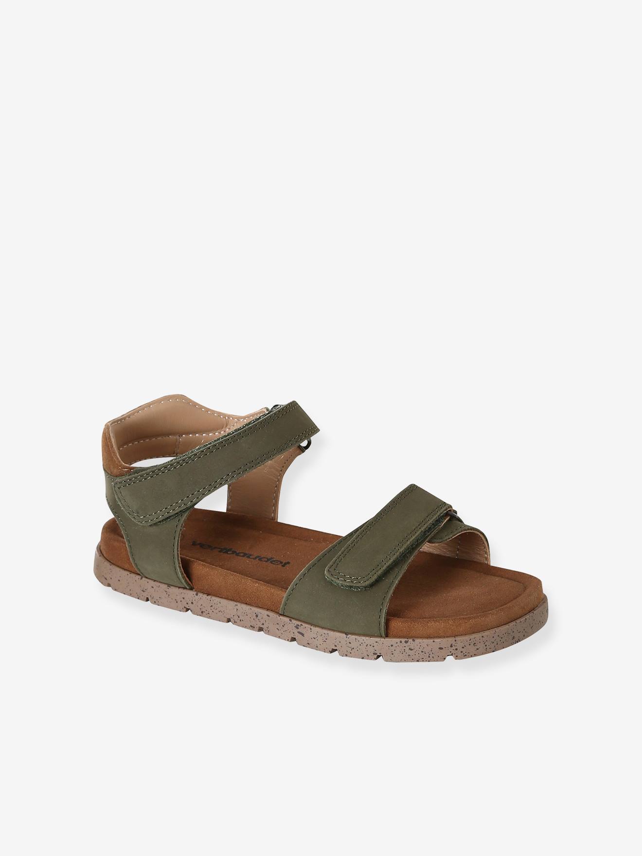 Kinder Leder-Sandalen mit Klettverschluss
