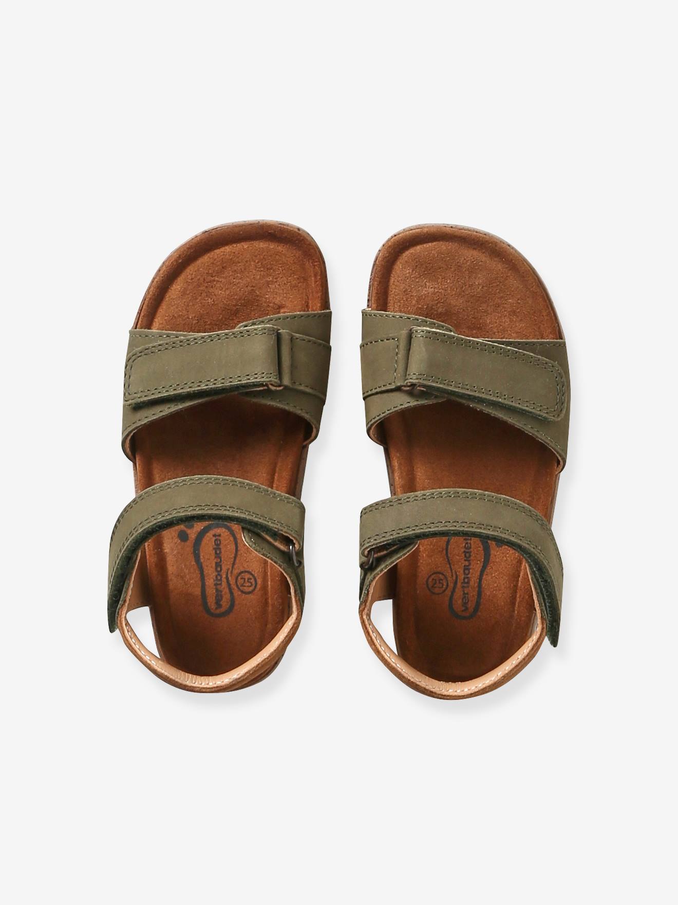 Thumbnail - Kinder Leder-Sandalen mit Klettriemchen