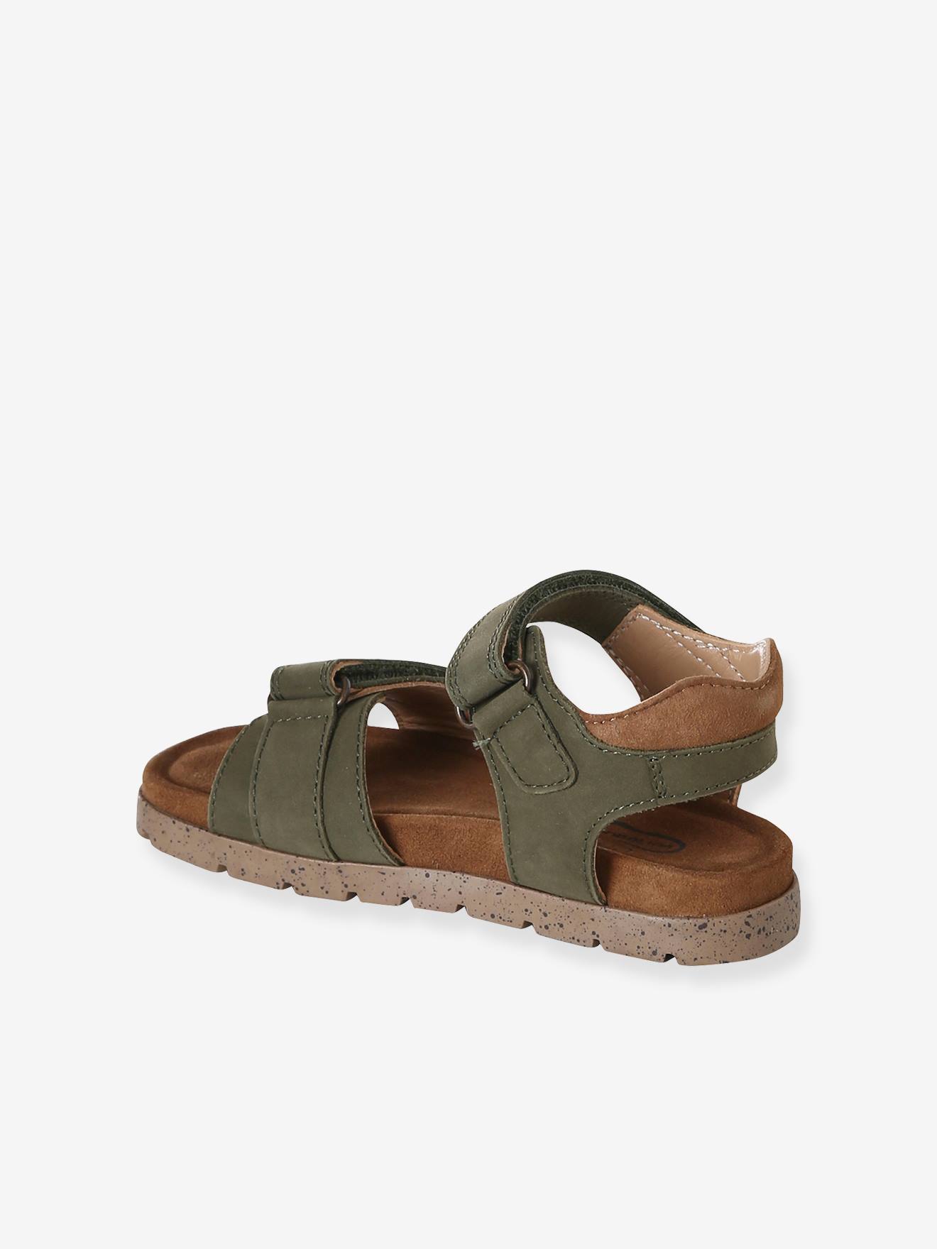Thumbnail - Kinder Leder-Sandalen mit Klettriemchen