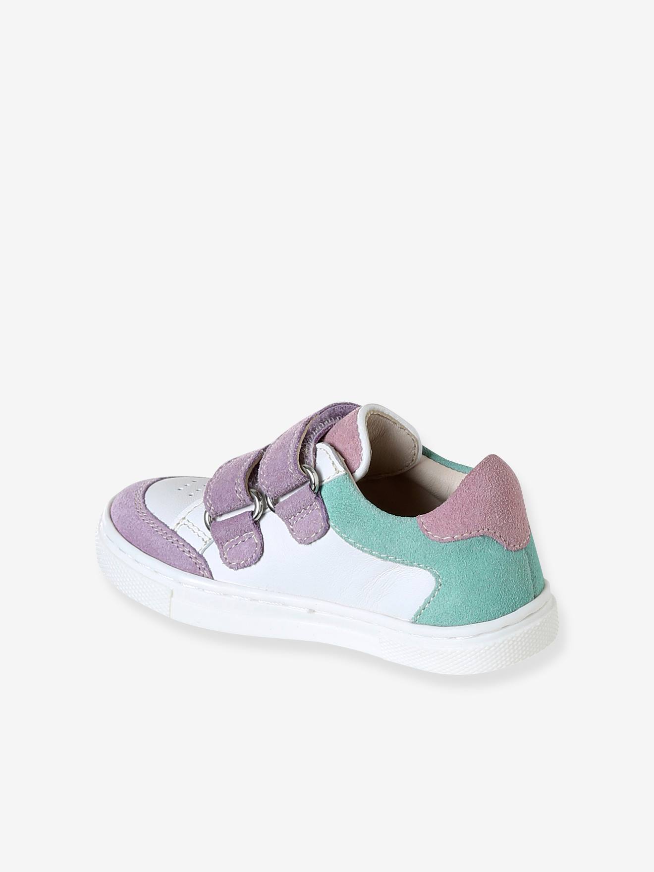 Thumbnail - Baby Sneakers aus Leder mit Klettverschluss