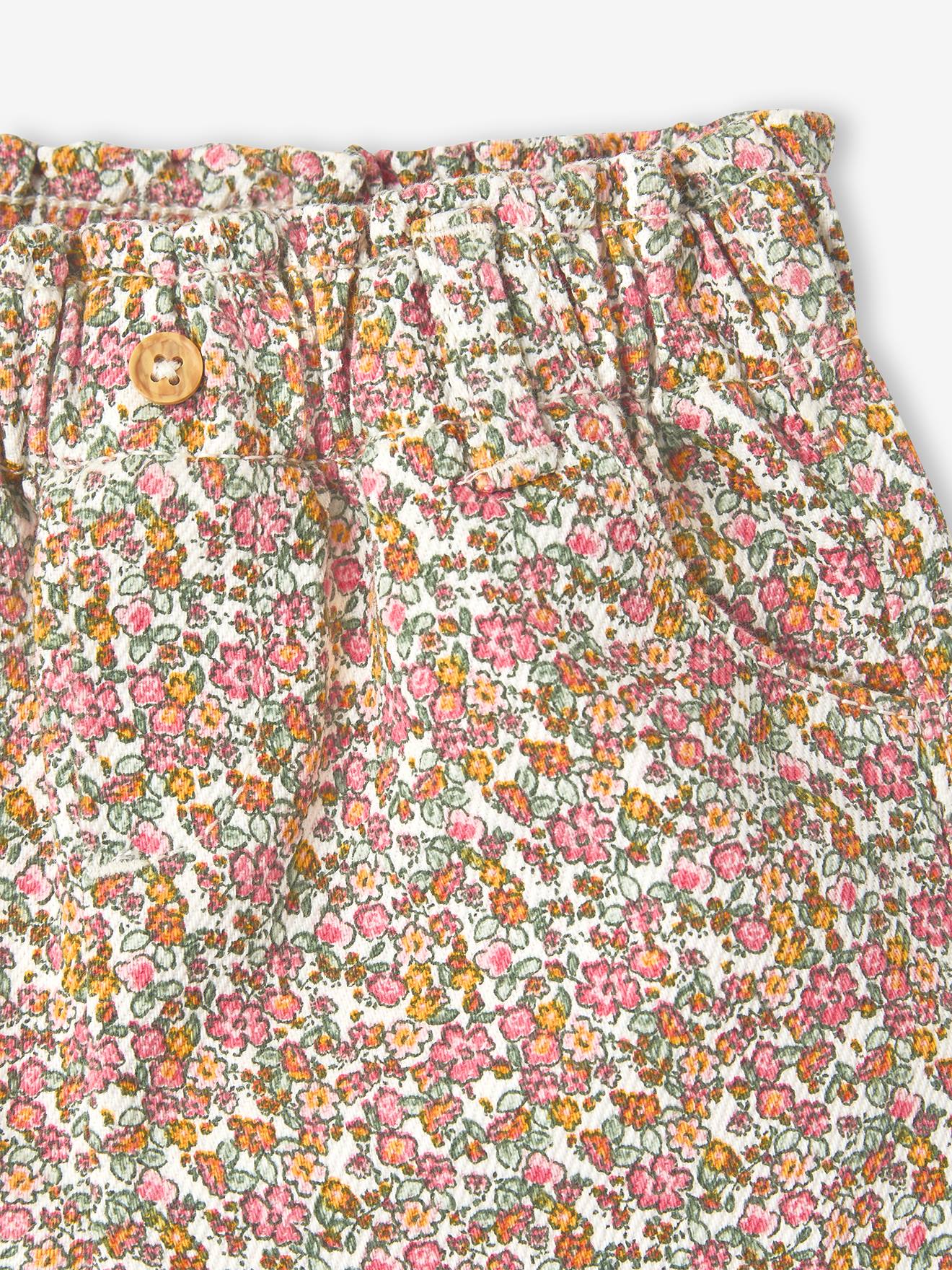 Thumbnail - Baby Shorts mit Blumenmuster