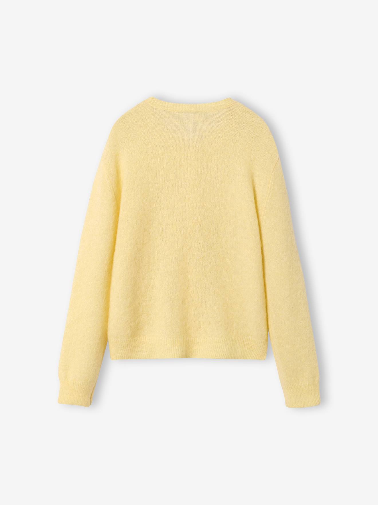 Thumbnail - Flauschige Strickjacke Mädchen JONEN