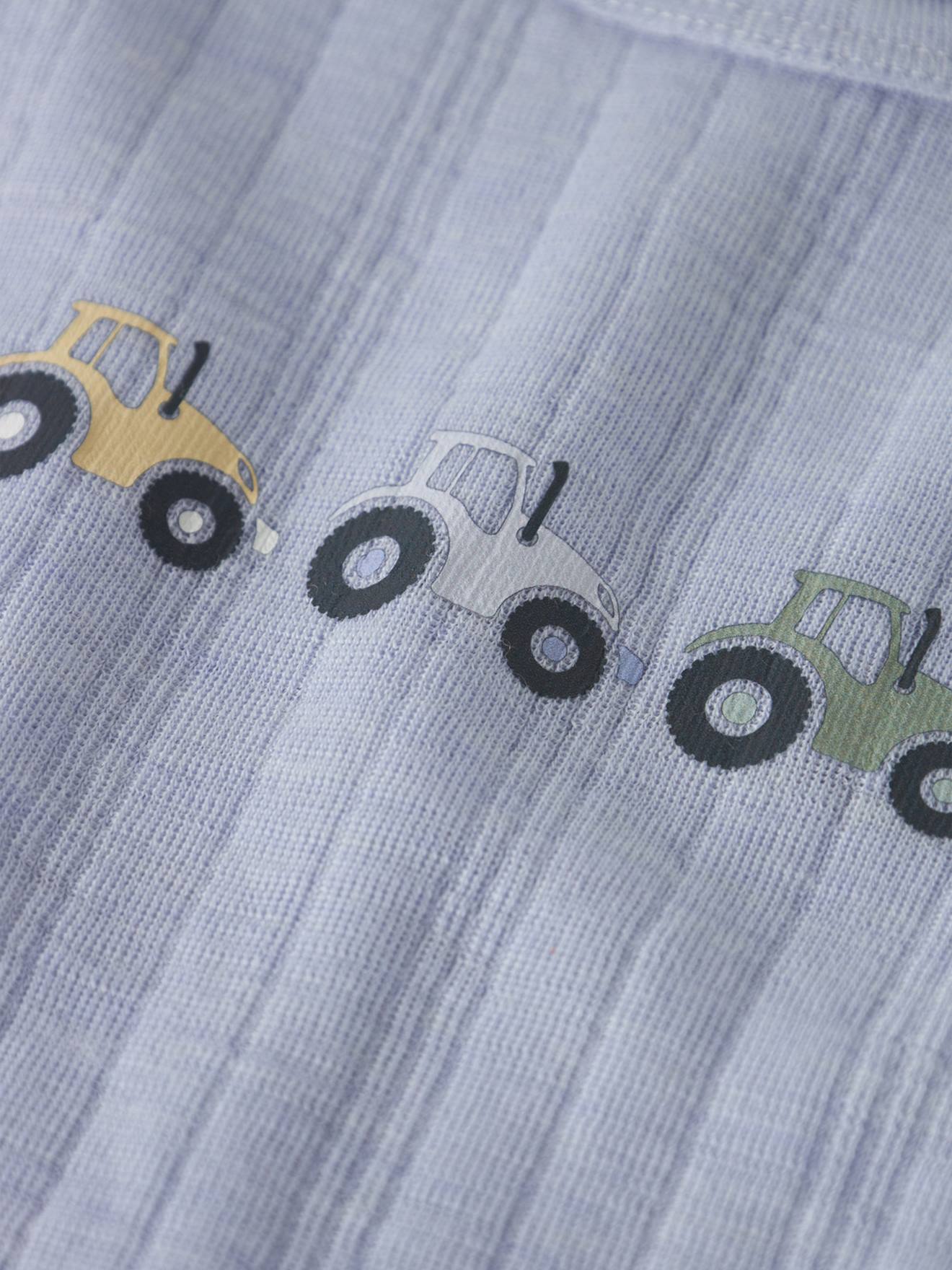 Thumbnail - Langarmshirt aus Merinowolle Jungen NAME IT helles