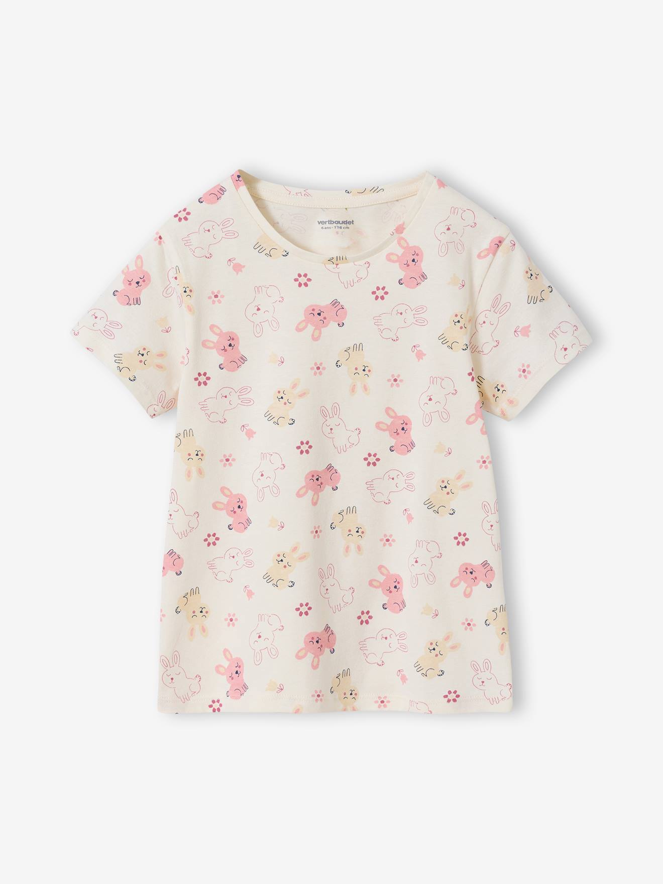 Thumbnail - 2er-Pack Schlafanzüge Mädchen mit Hasenmotiv