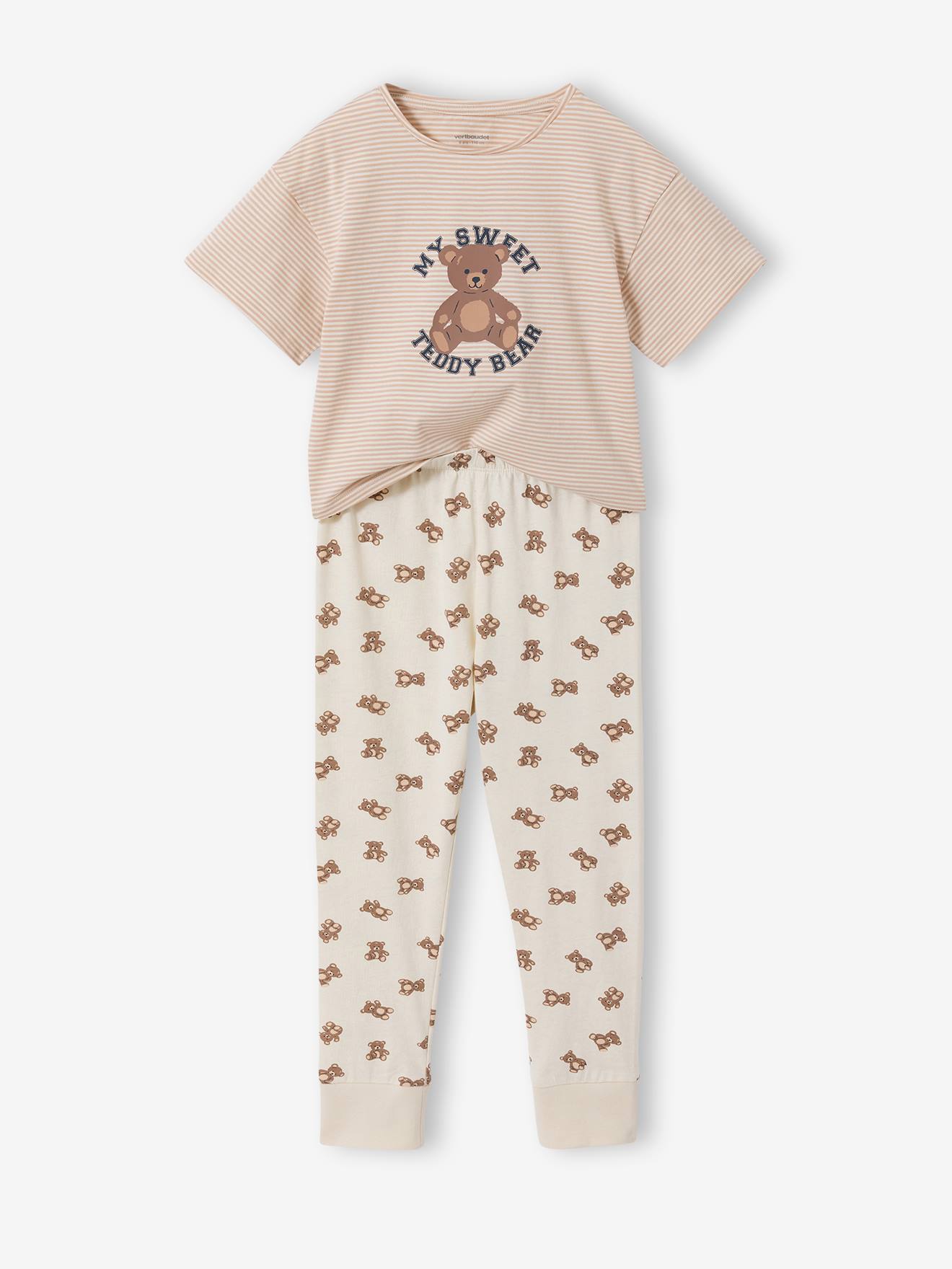 Thumbnail - 2er-Pack Schlafanzüge Mädchen mit Bärenmotiv