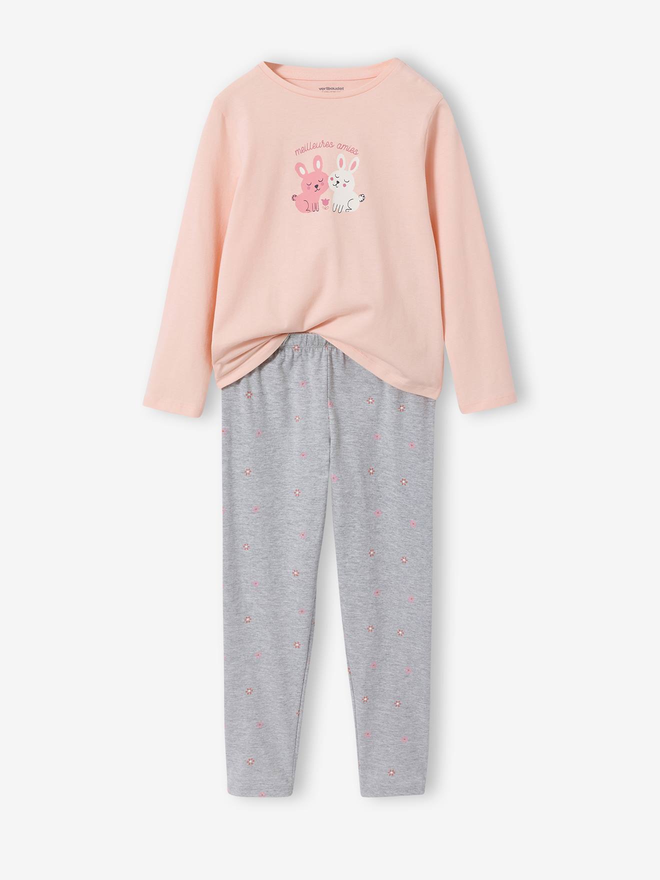 Thumbnail - 2er-Pack Schlafanzüge Mädchen mit Hasenmotiv