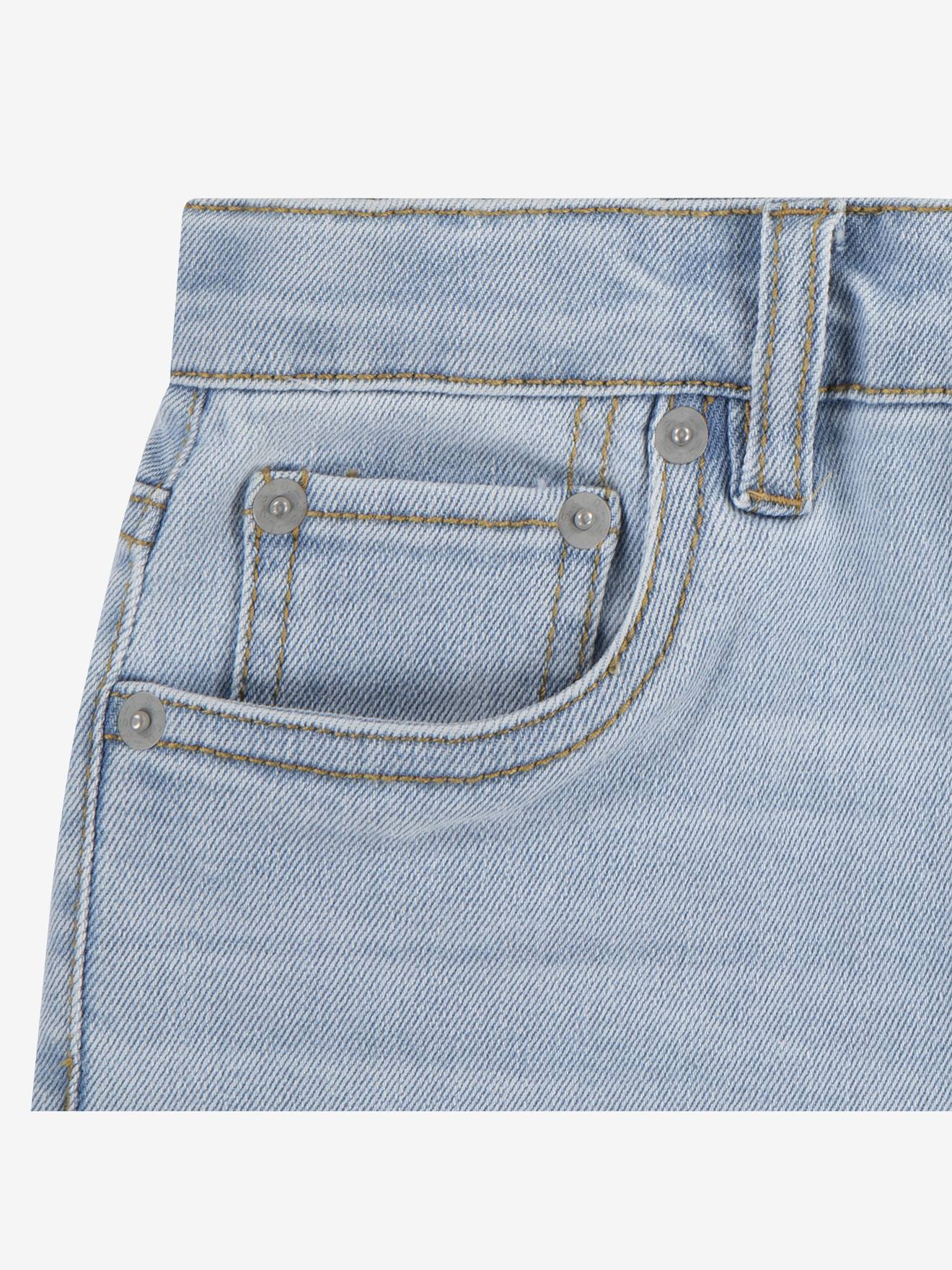 Thumbnail - Mädchen Jeans-Shorts Girlfriend Shorts Levi's gebleicht