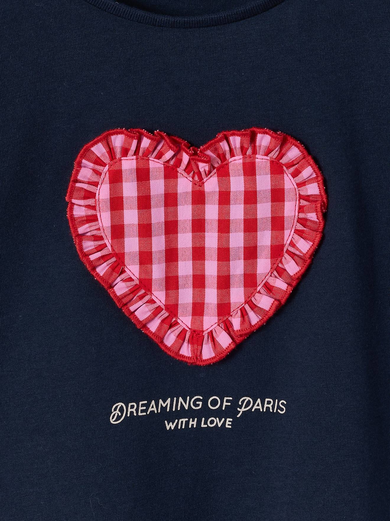 Thumbnail - T-Shirt mit kurzen Volantärmeln Mädchen