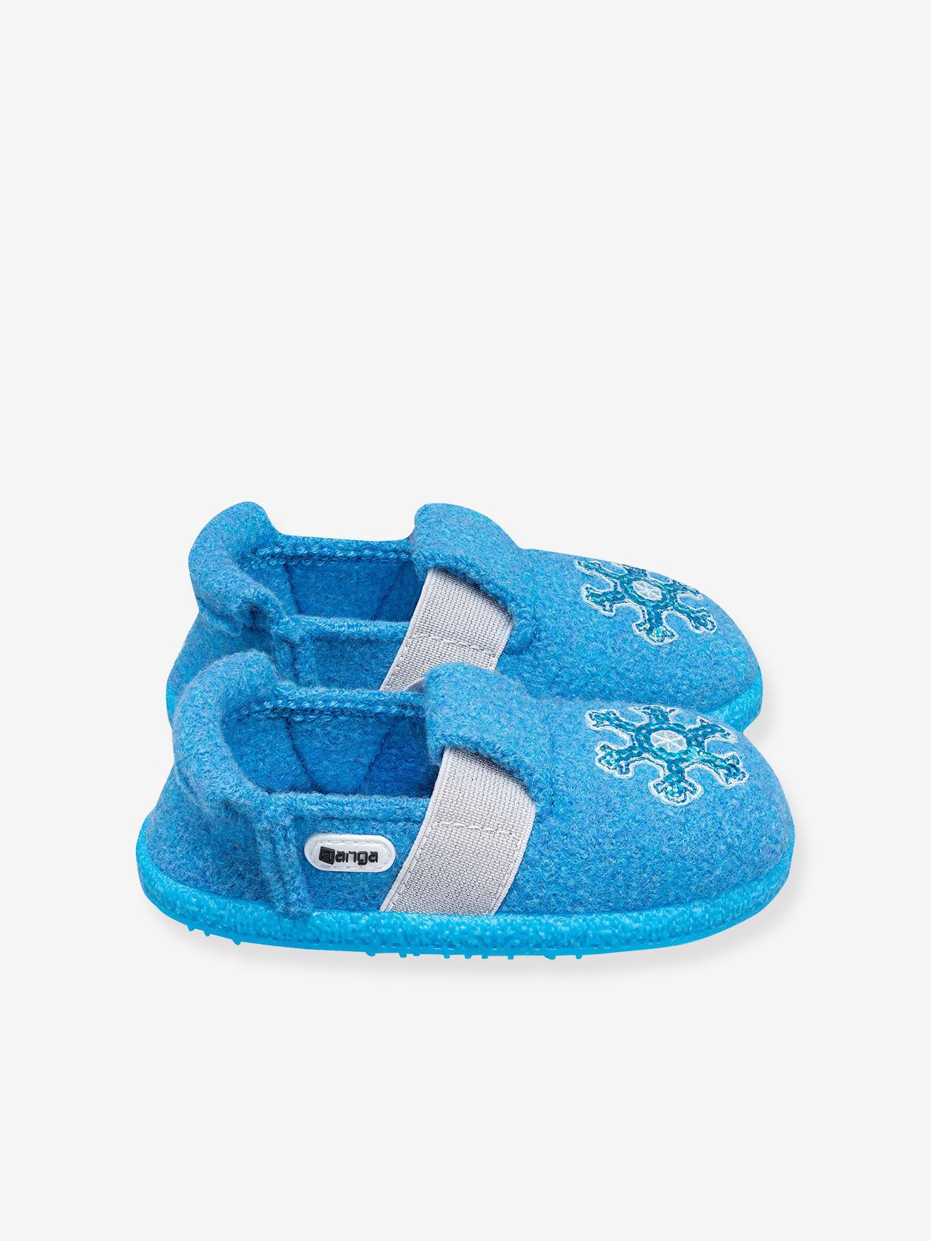 Thumbnail - Hausschuhe SNOWFLAKE 2.0 aus Wolle Mädchen Nanga