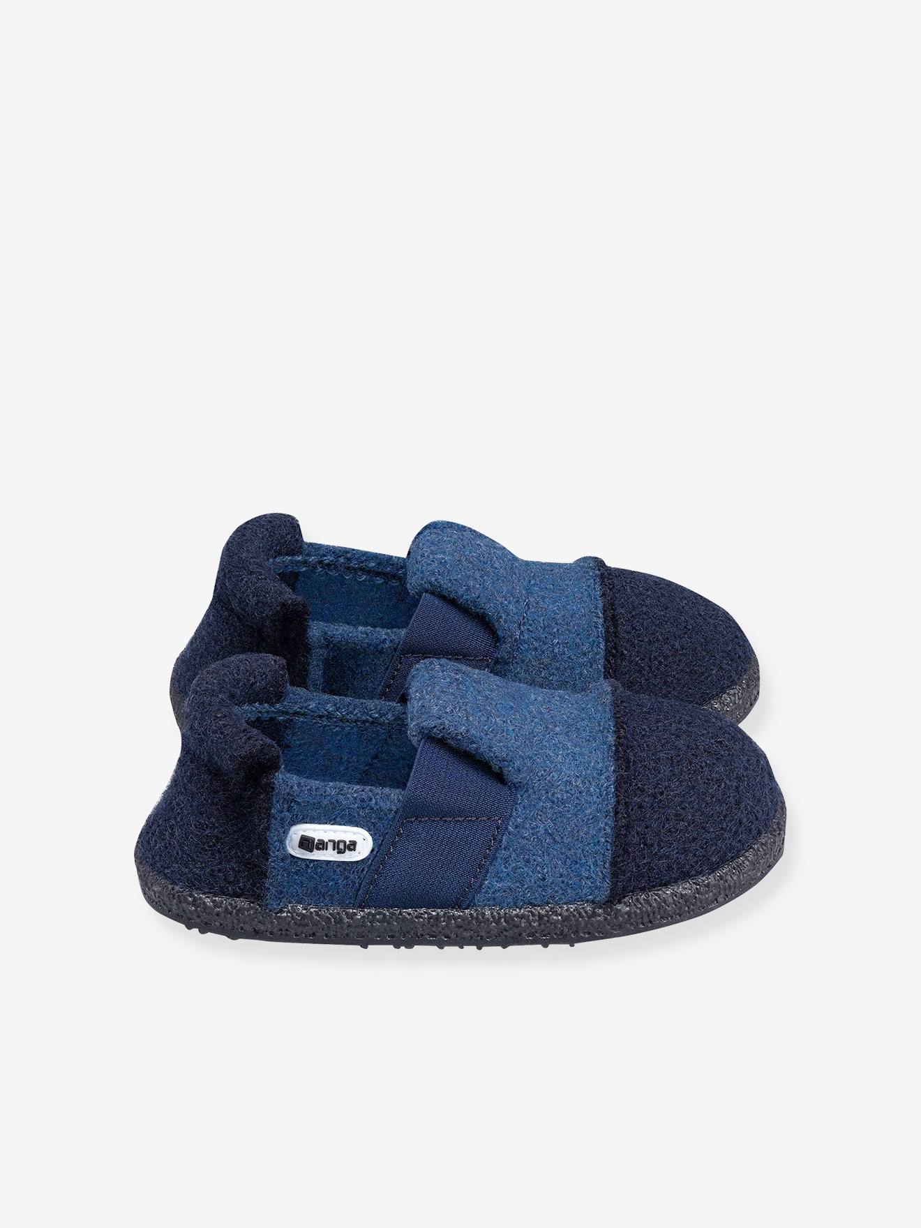 Thumbnail - Hausschuhe BERG 2.0 aus Wolle mit Schlupffunktion Mädchen Nanga