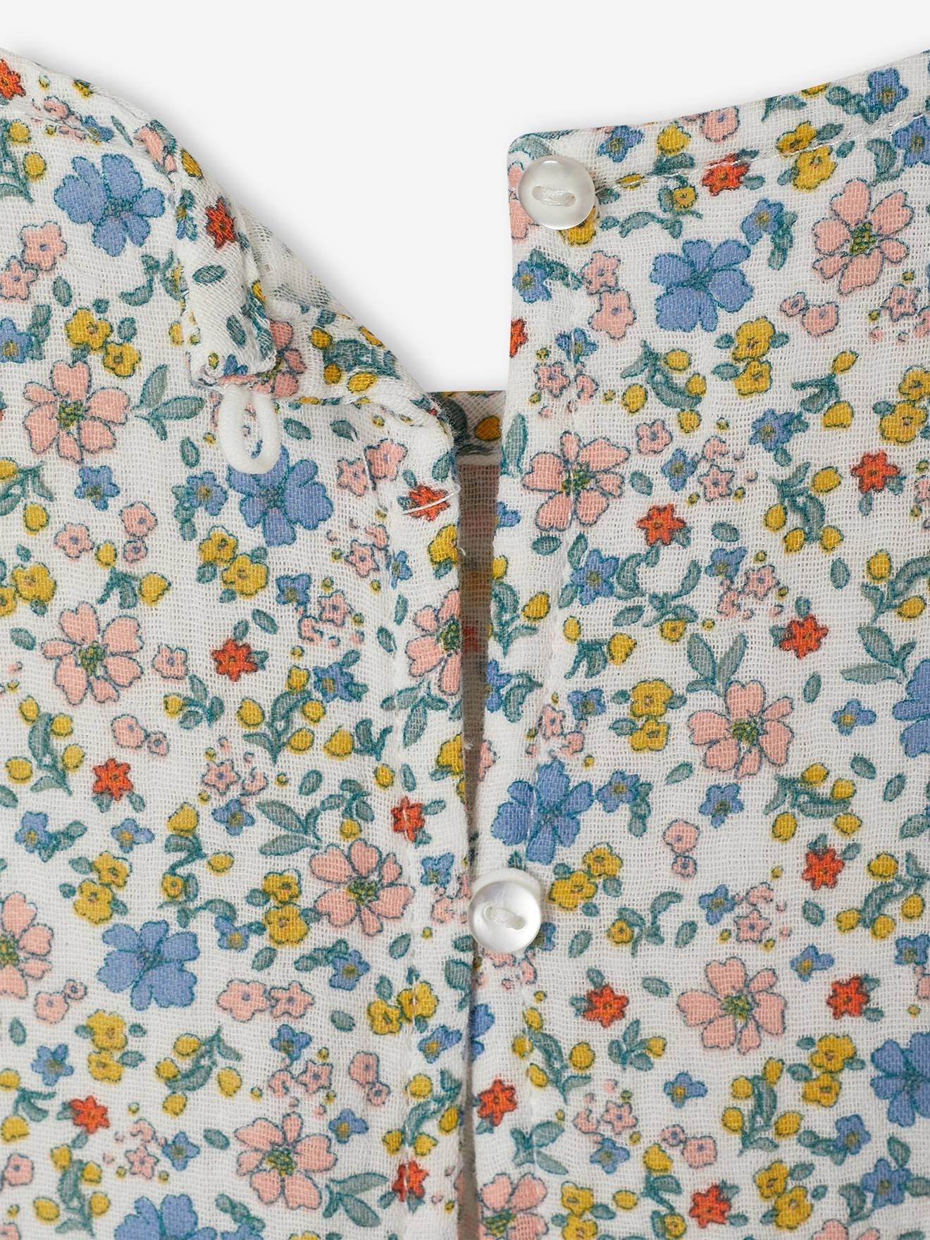 Thumbnail - Kurzer Mädchen Jumpsuit mit Volants