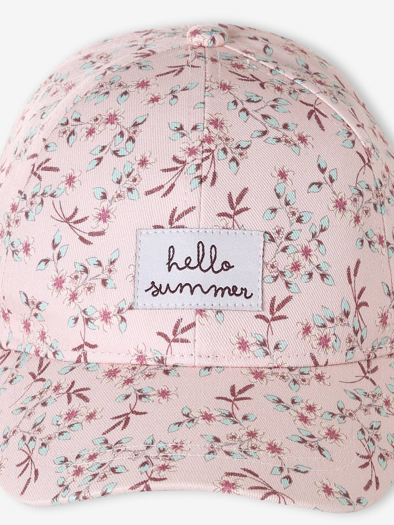 Thumbnail - Baumwollcap mit Blumenprint Mädchen Hello Summer hell