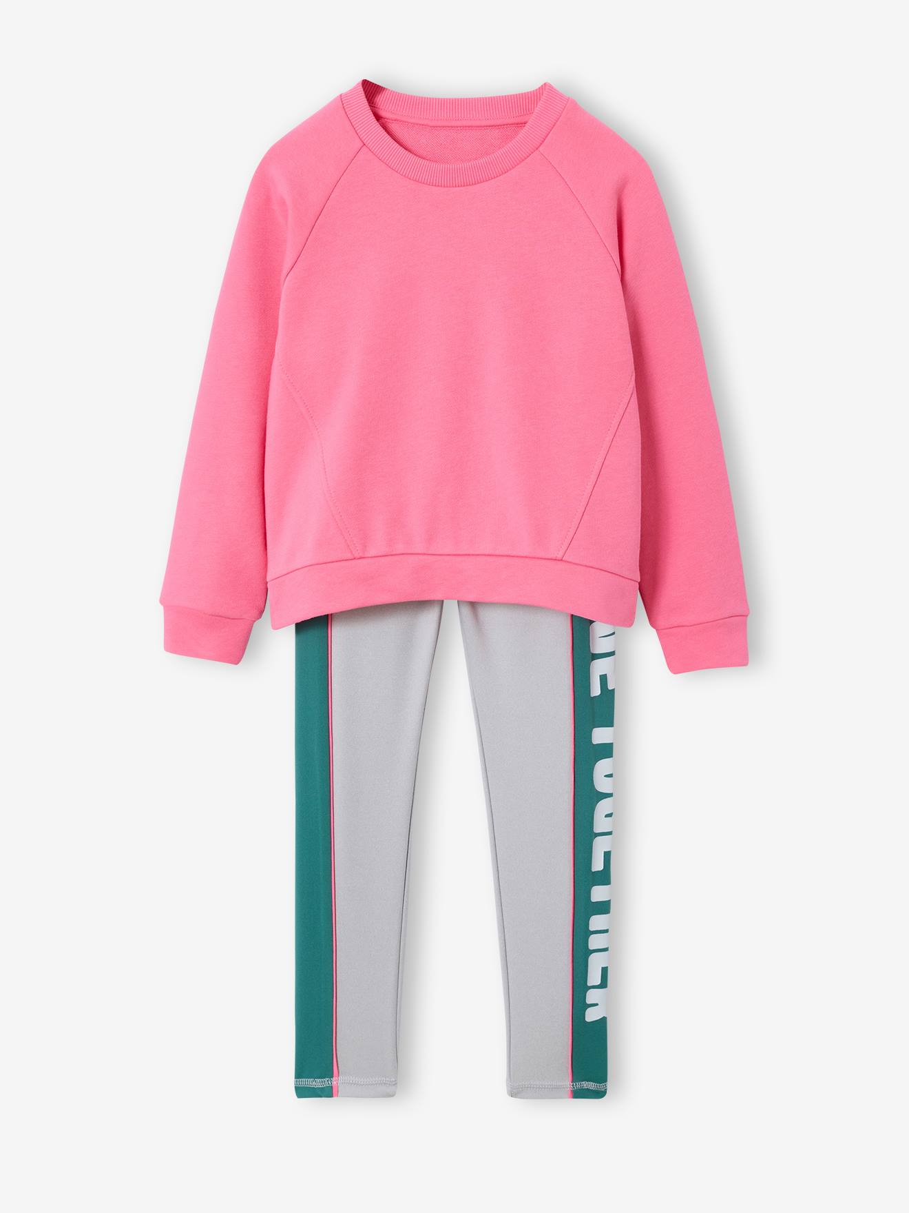 Set aus Sweatshirt und Leggings für Mädchen