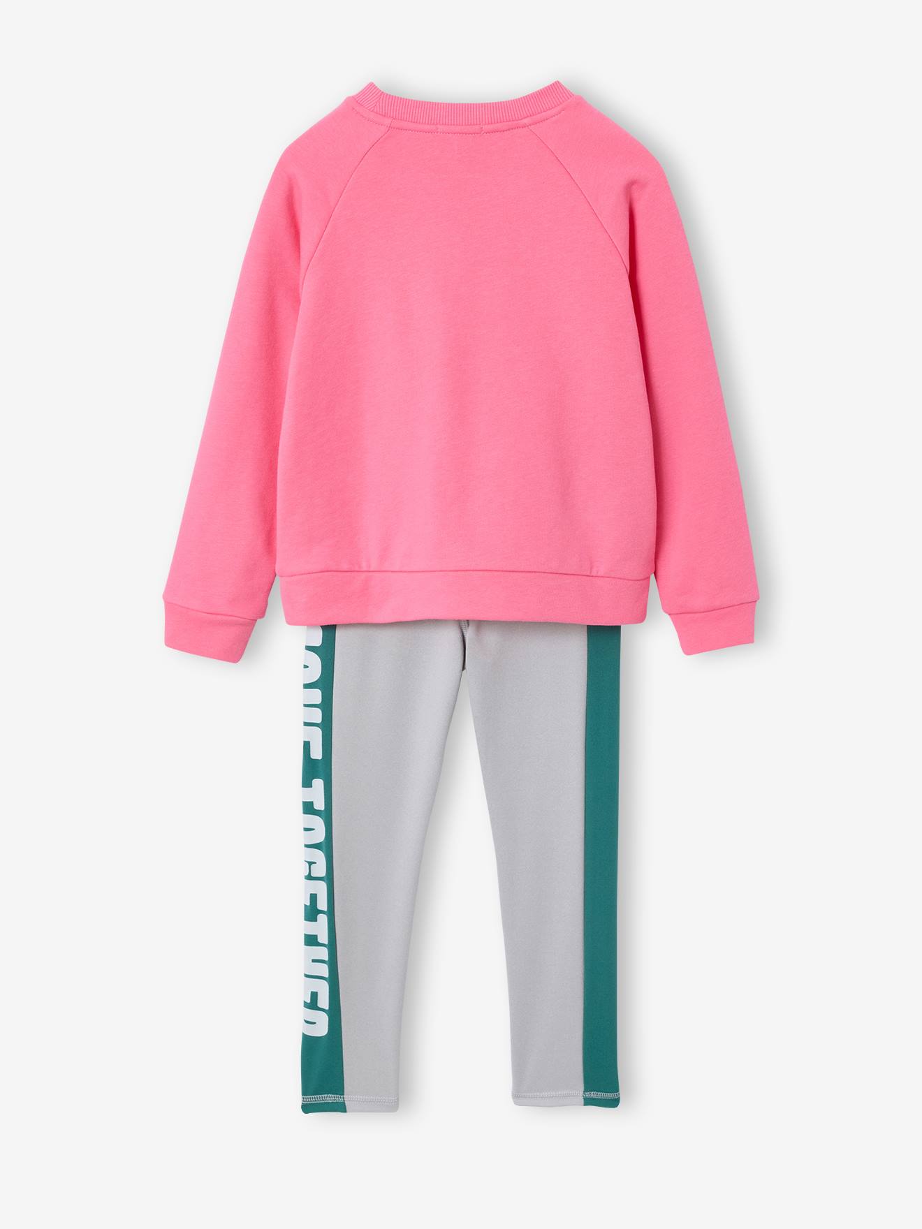 Thumbnail - Set aus Sweatshirt und Leggings für Mädchen