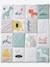 Baby Spieldecke ,,Jungle Baby', Patchwork-Design Oeko Tex® - mehrfarbig - 1