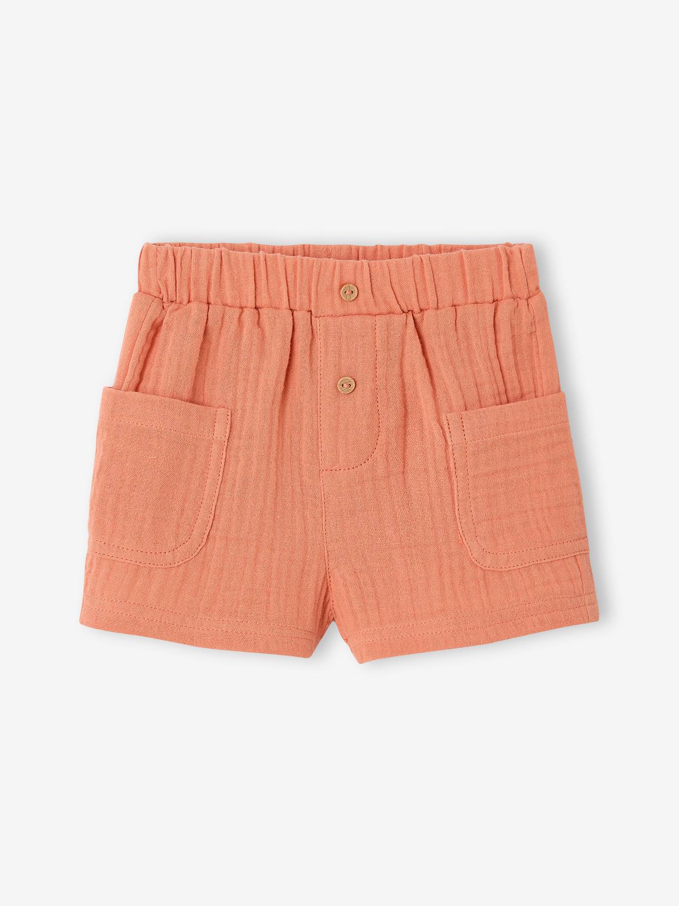 Shorts Mädchen Baby mit Dehnbund