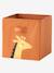 Kinderzimmer 3er-Set Aufbewahrungsboxen „Tansania“ - orange/grün/weiß - 2