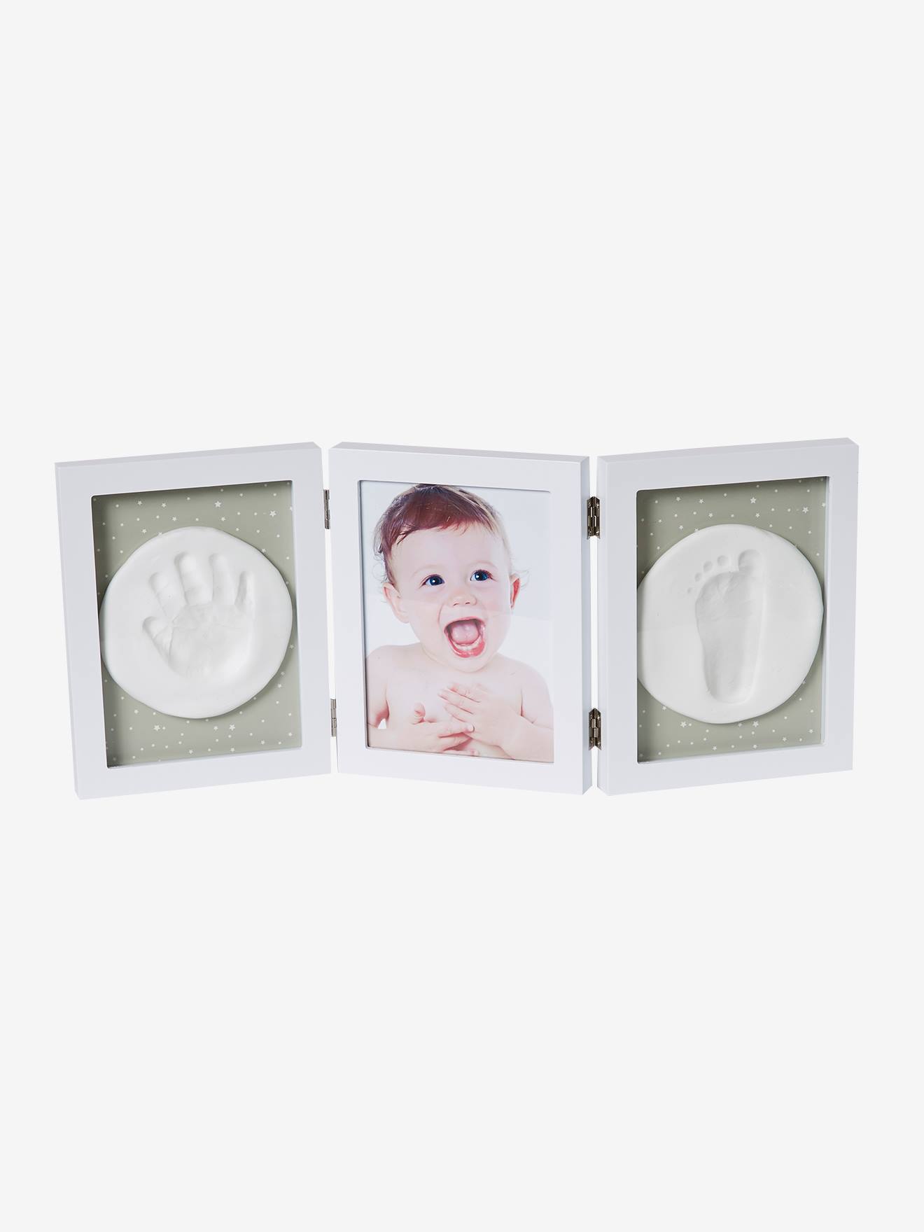 Baby Abdruck-Set mit Bilderrahmen