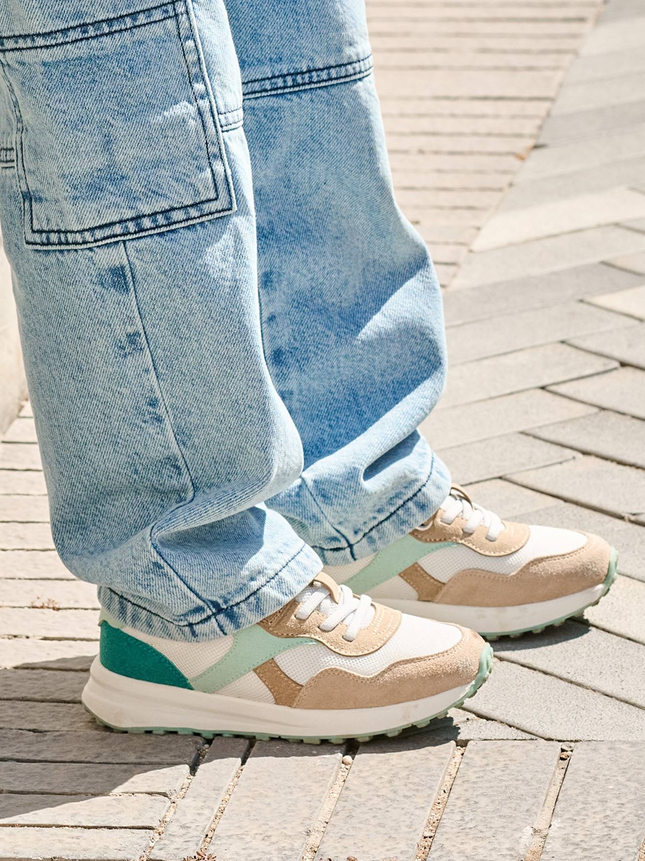 Sneakers mit elastischer Schnürung Kinder set