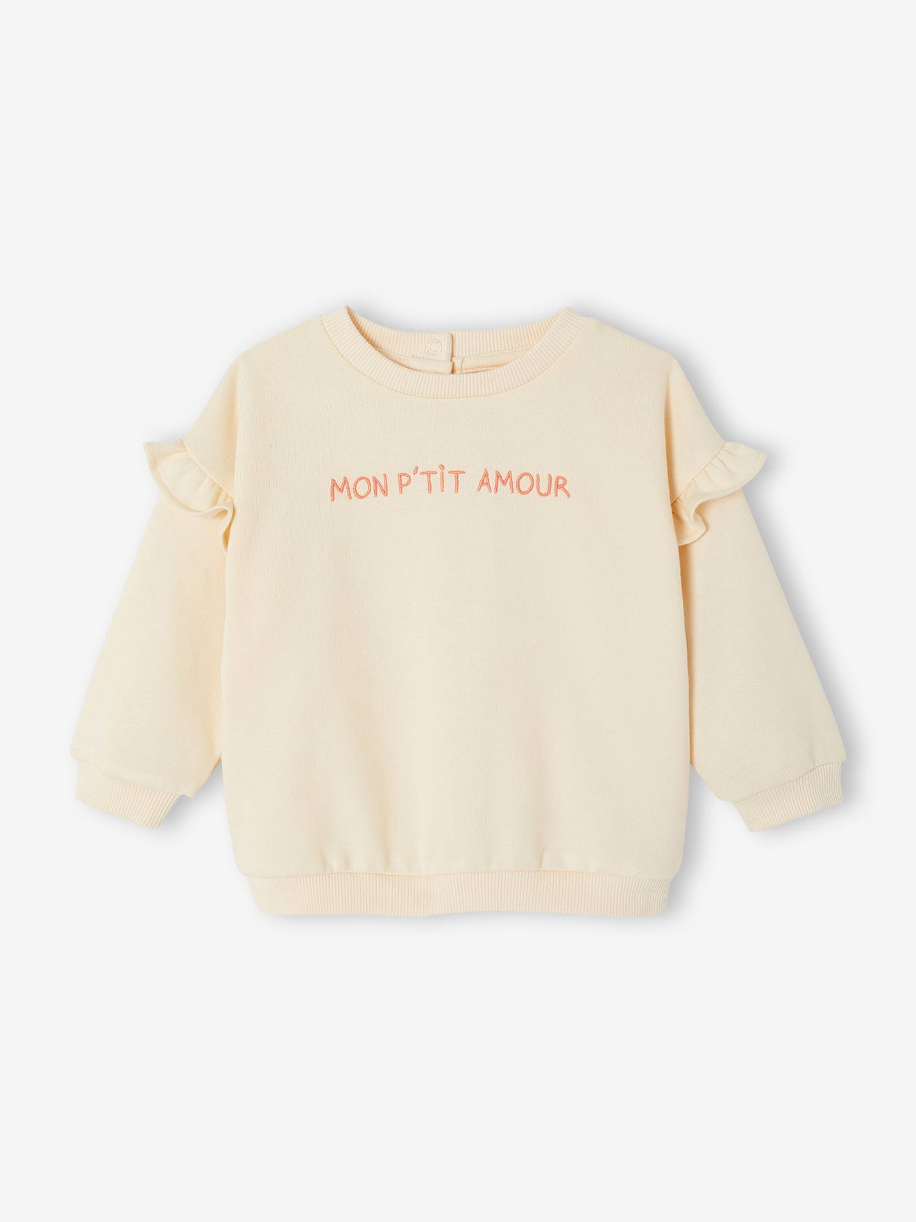 Baby Sweatshirt mit Rüschen