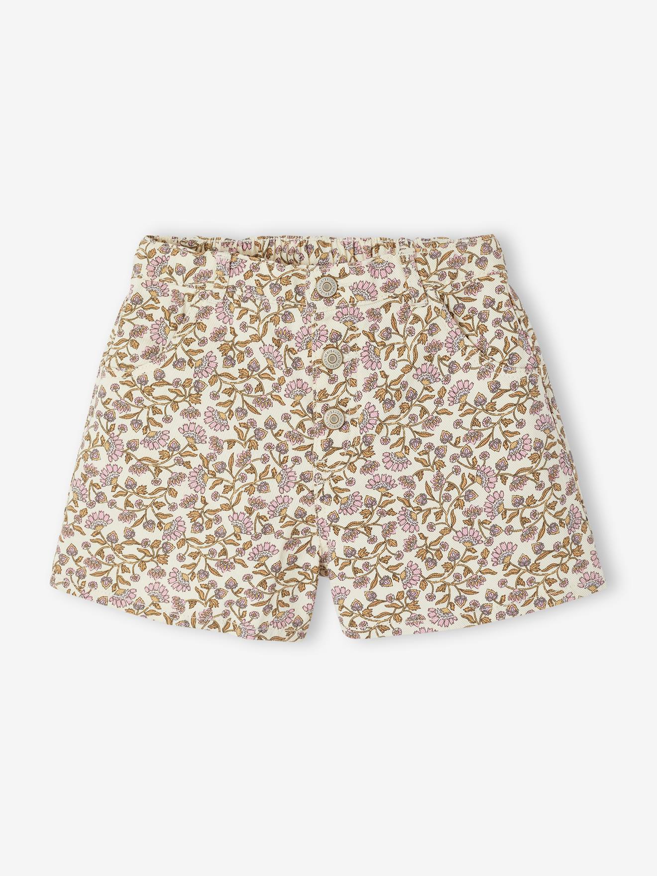 Mädchen Shorts aus Twill