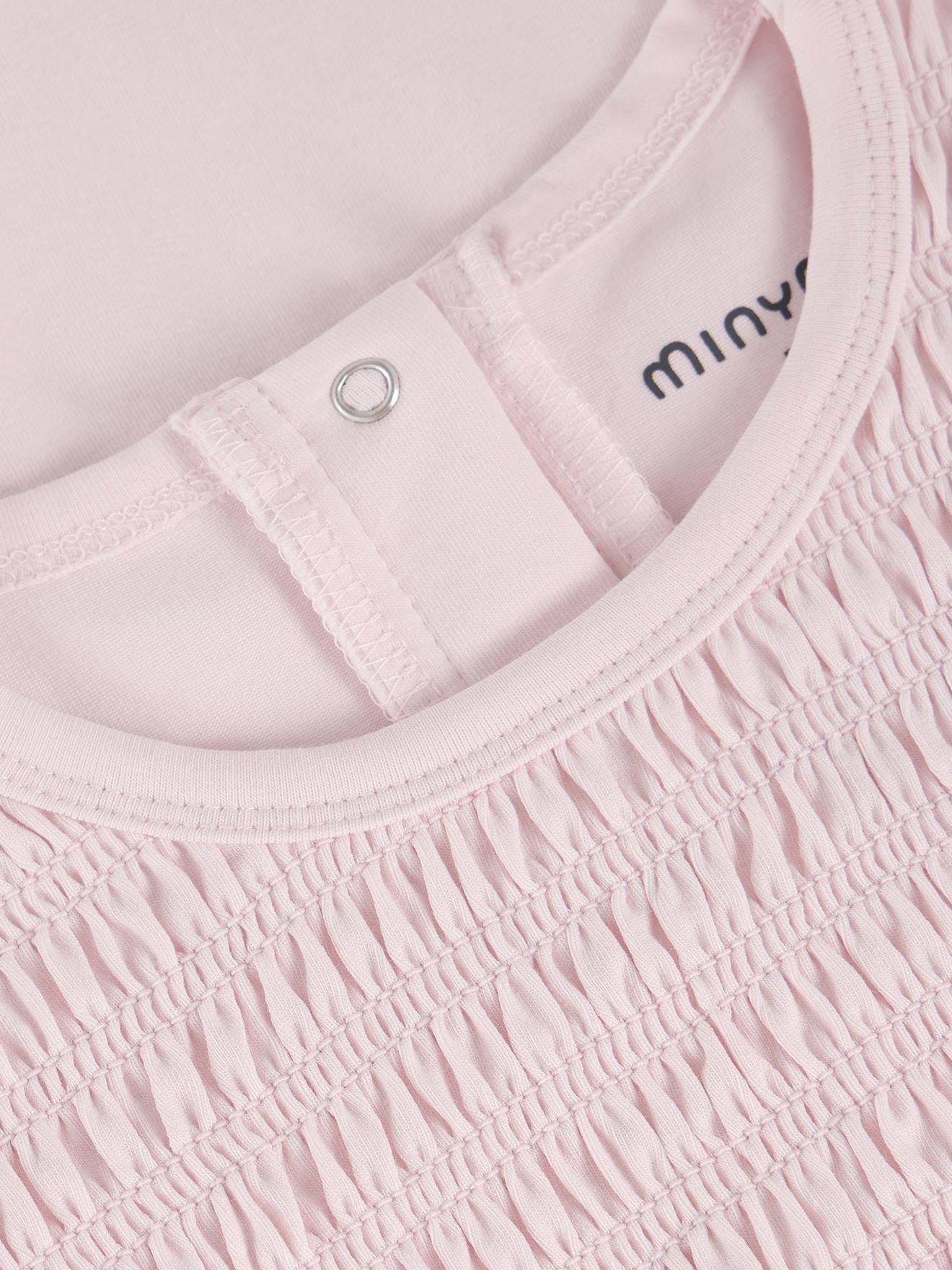 Thumbnail - T-Shirt mit Rüschenärmeln Mädchen MINYMO quarz