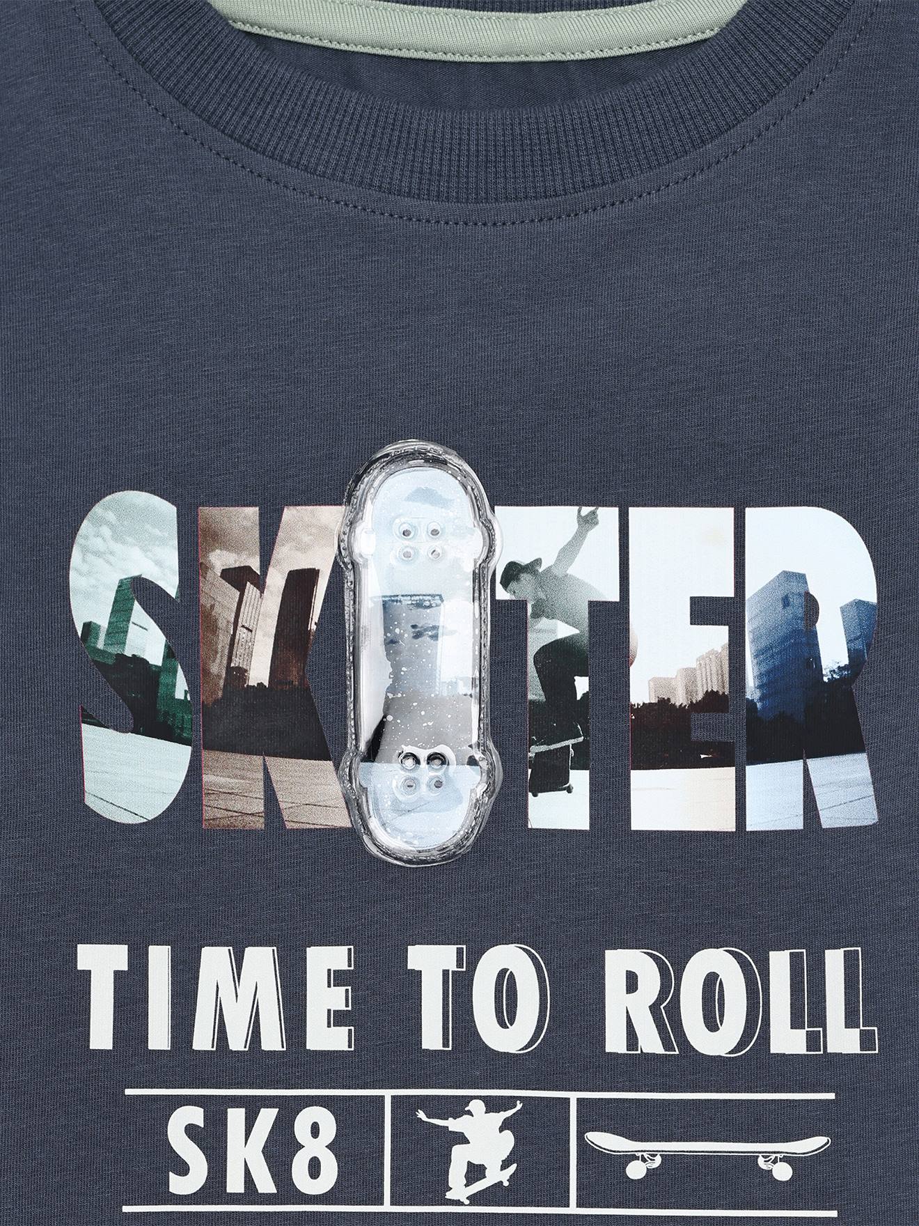 Thumbnail - Langarmshirt mit Frontprint Jungen MINYMO