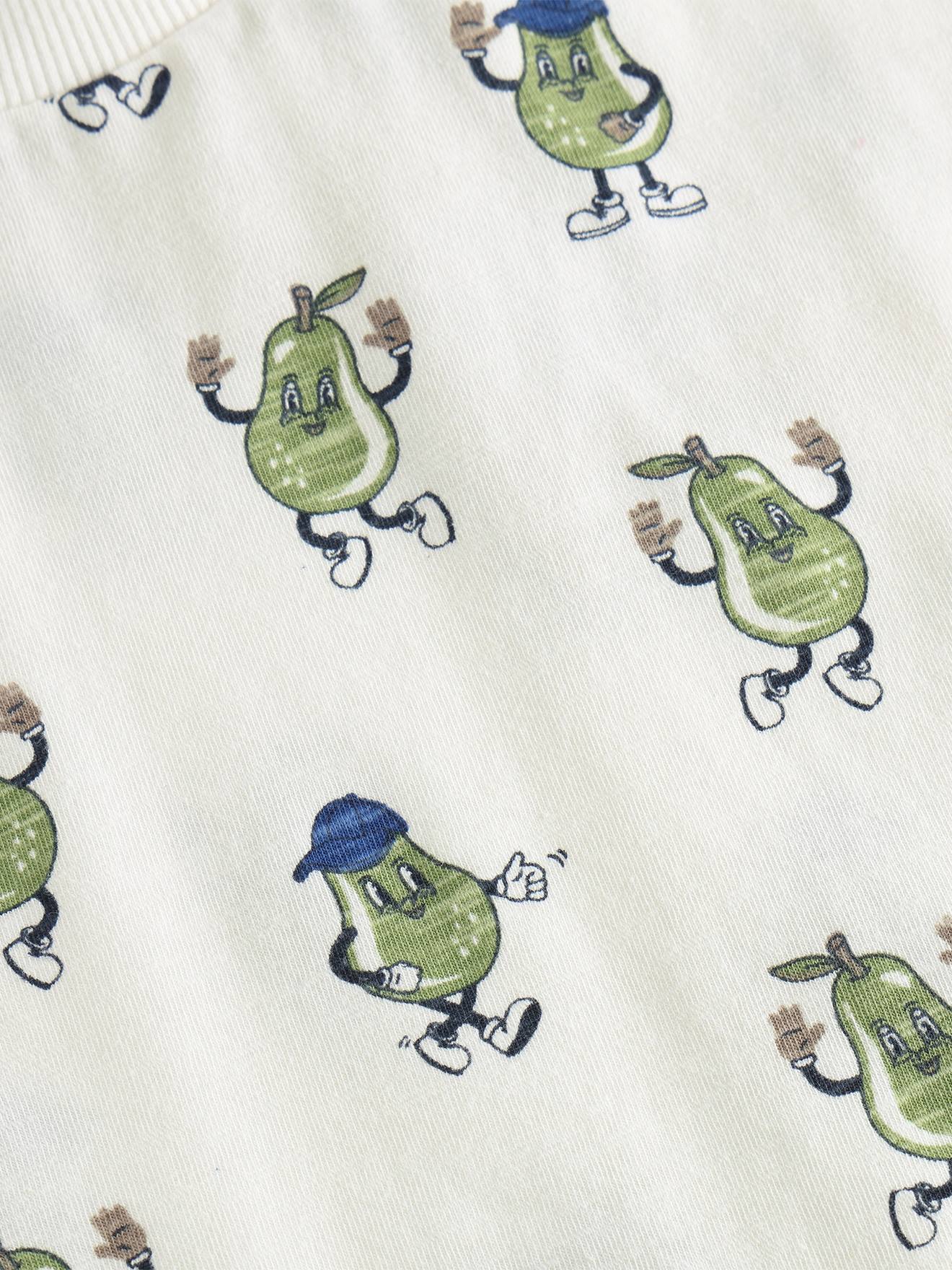 Thumbnail - T-Shirt mit Allover-Print Jungen MINYMO creme