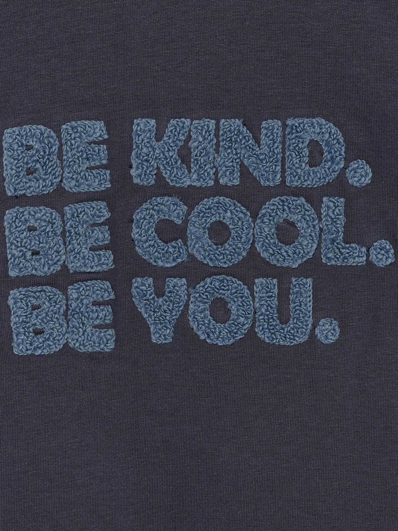 Thumbnail - Sweatshirt mit Print und elastischen Bündchen Jungen MINYMO