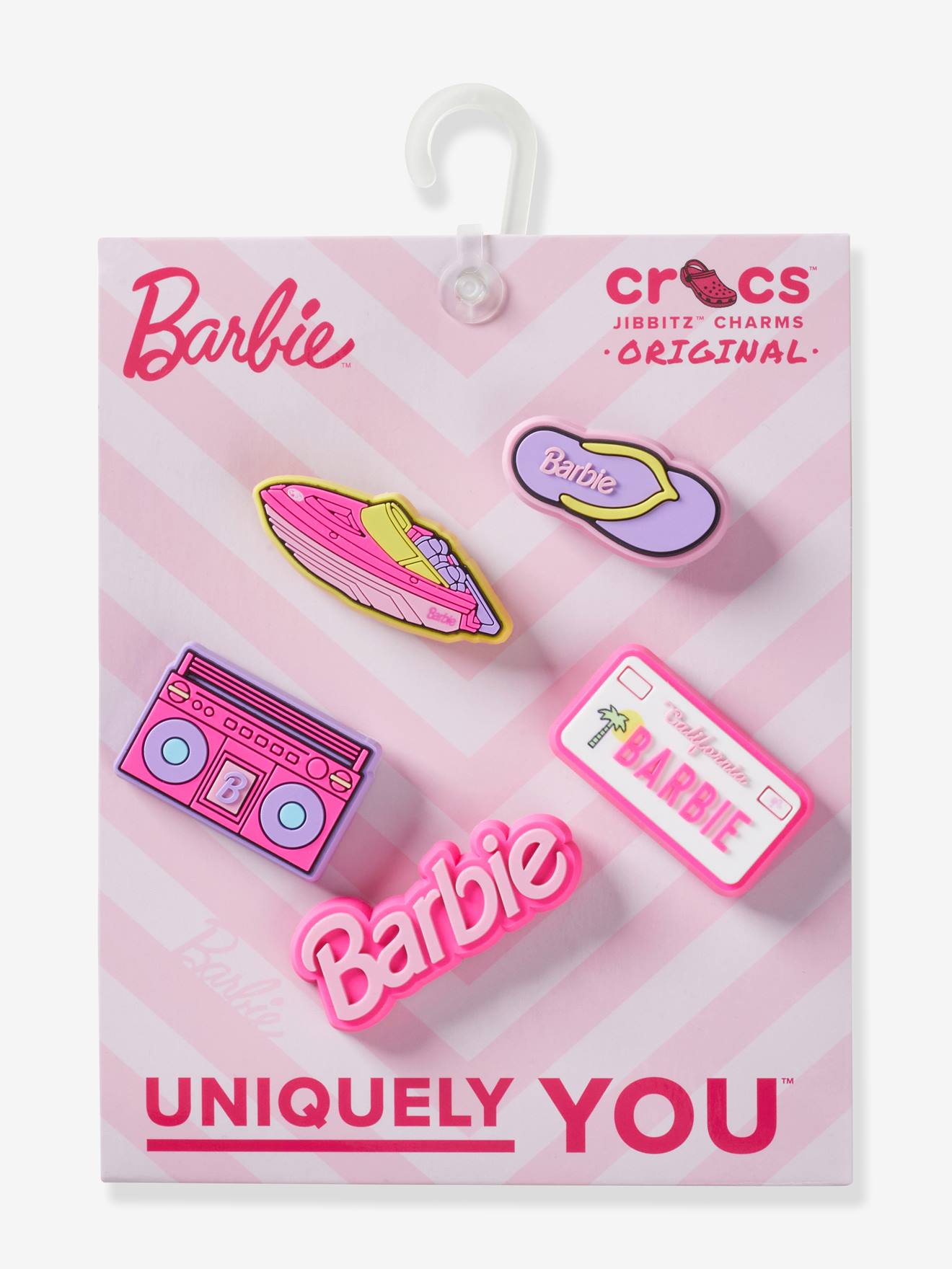 Thumbnail - Schuhanstecker 5er-Set Jibbitz Barbie CROCS