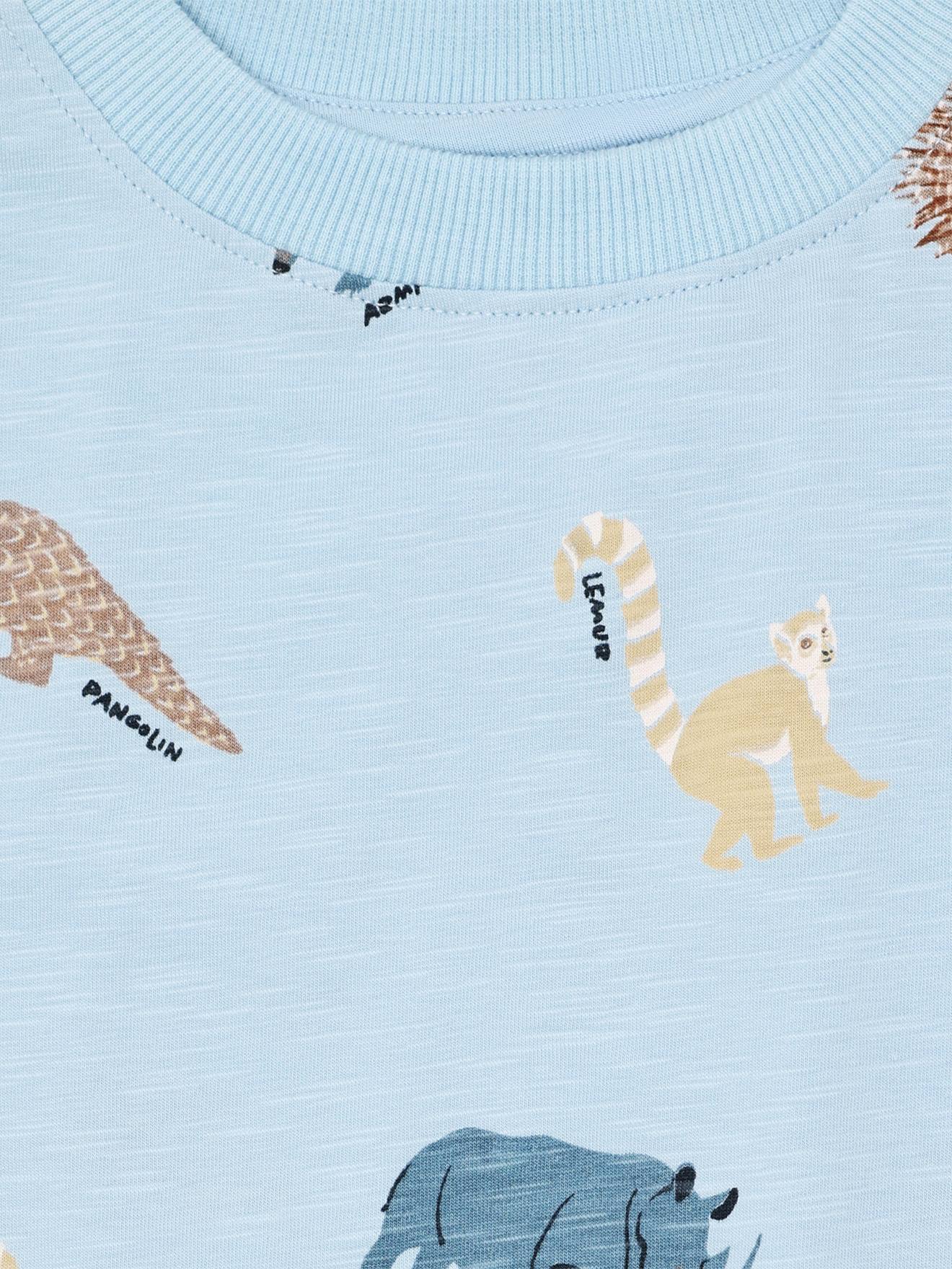 Thumbnail - T-Shirt mit Tier-Print Jungen MINYMO