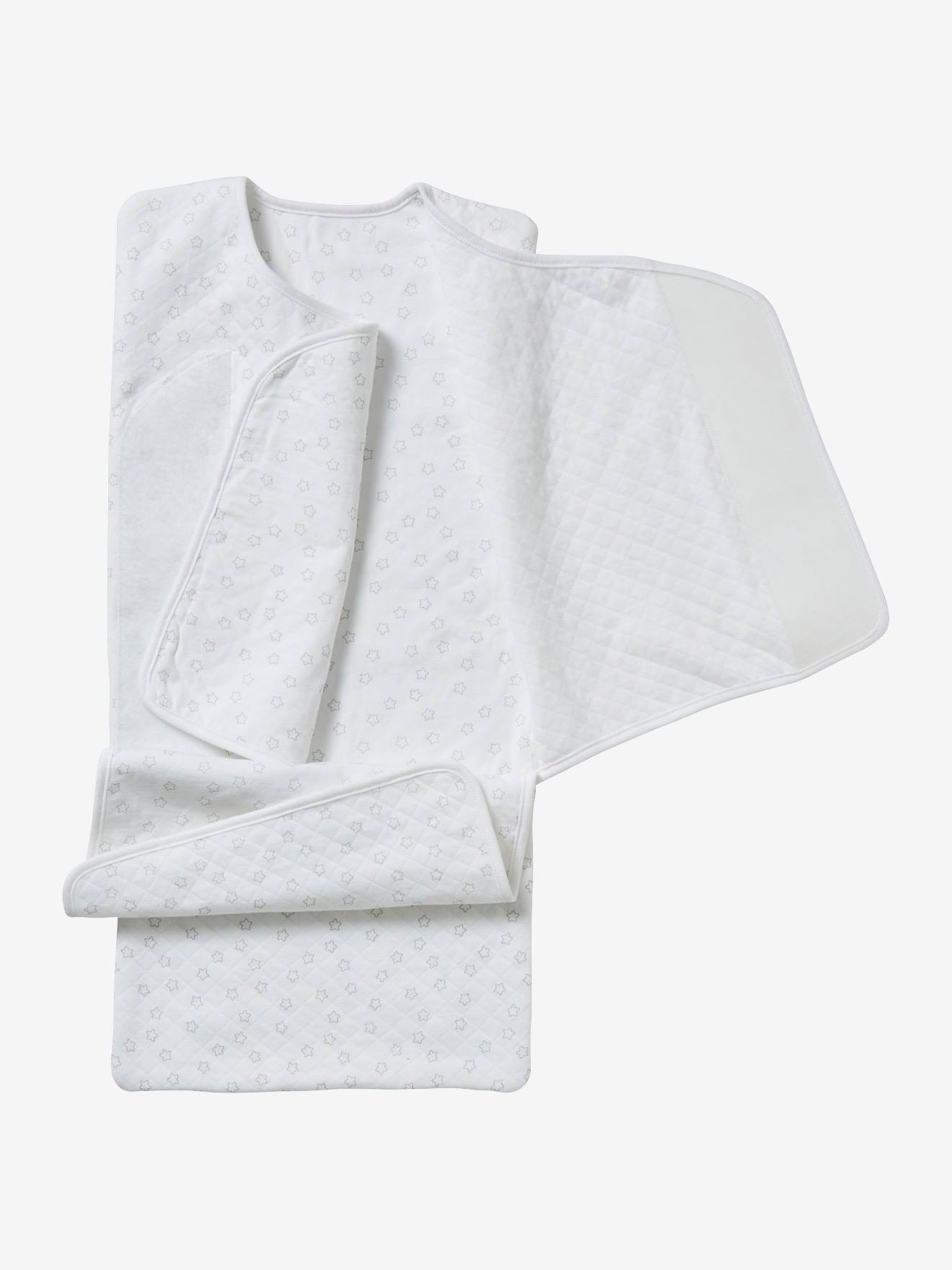 Baby Pucksack, Größe 2 weiß sterne von vertbaudet Unisex ONE SIZE