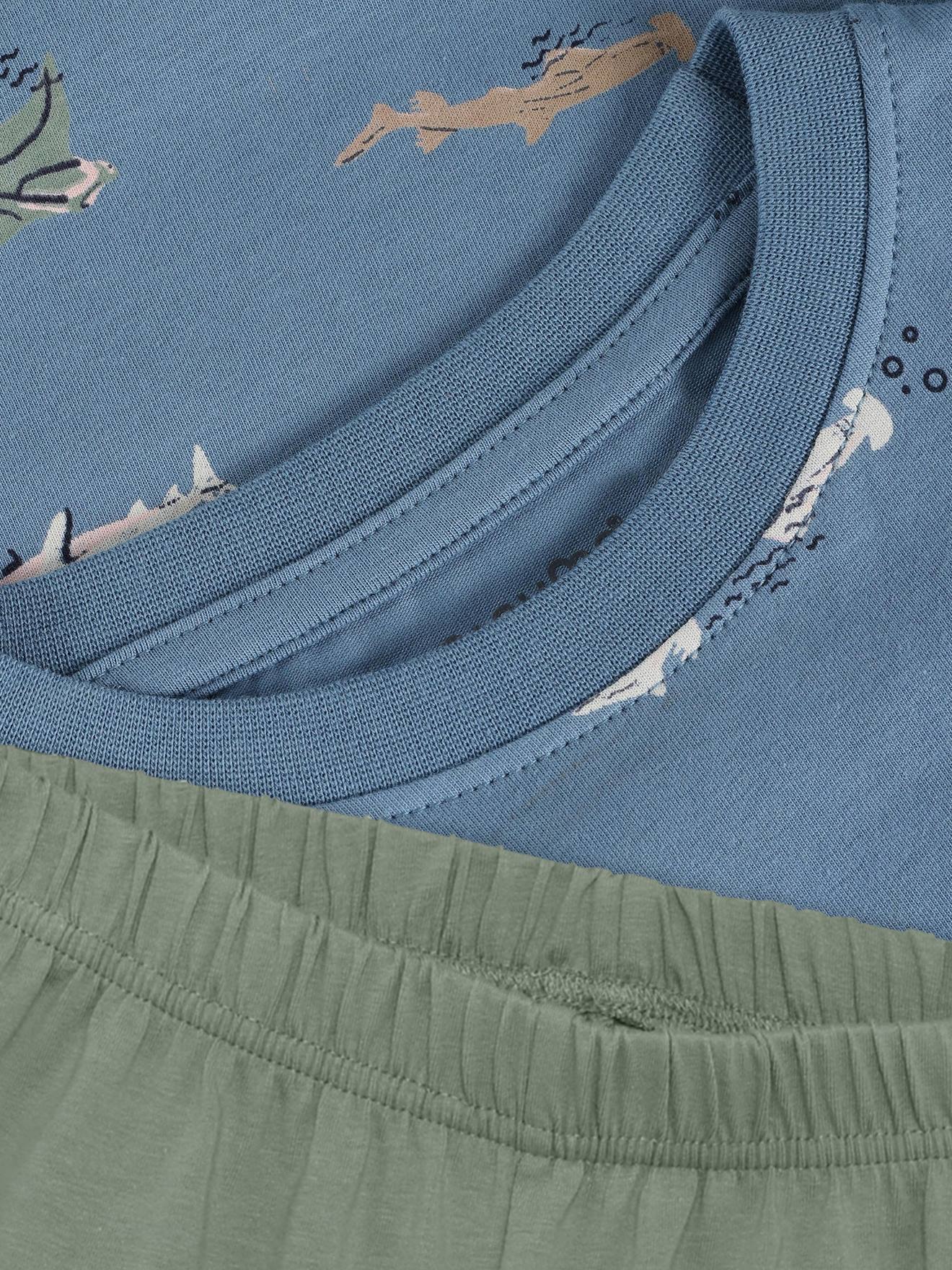 Thumbnail - Jungen kurzer Schlafanzug mit Meerestieren MINYMO