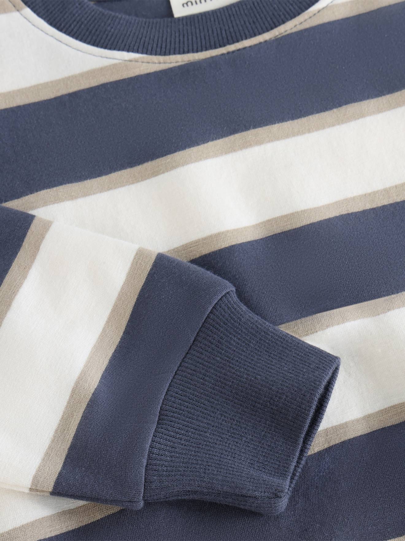 Thumbnail - Gestreiftes Sweatshirt Jungen MINYMO