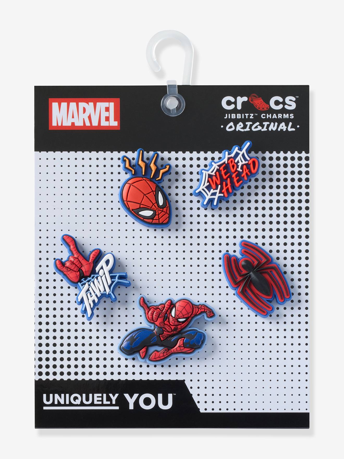 Thumbnail - Schuhanstecker 5er-Set Jibbitz Spiderman CROCS