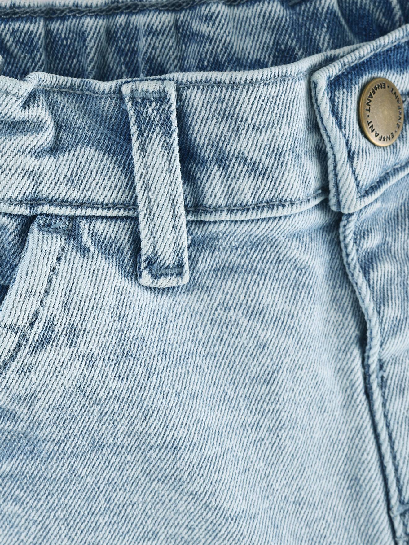 Thumbnail - Denim-Jeans mit weitem Bein