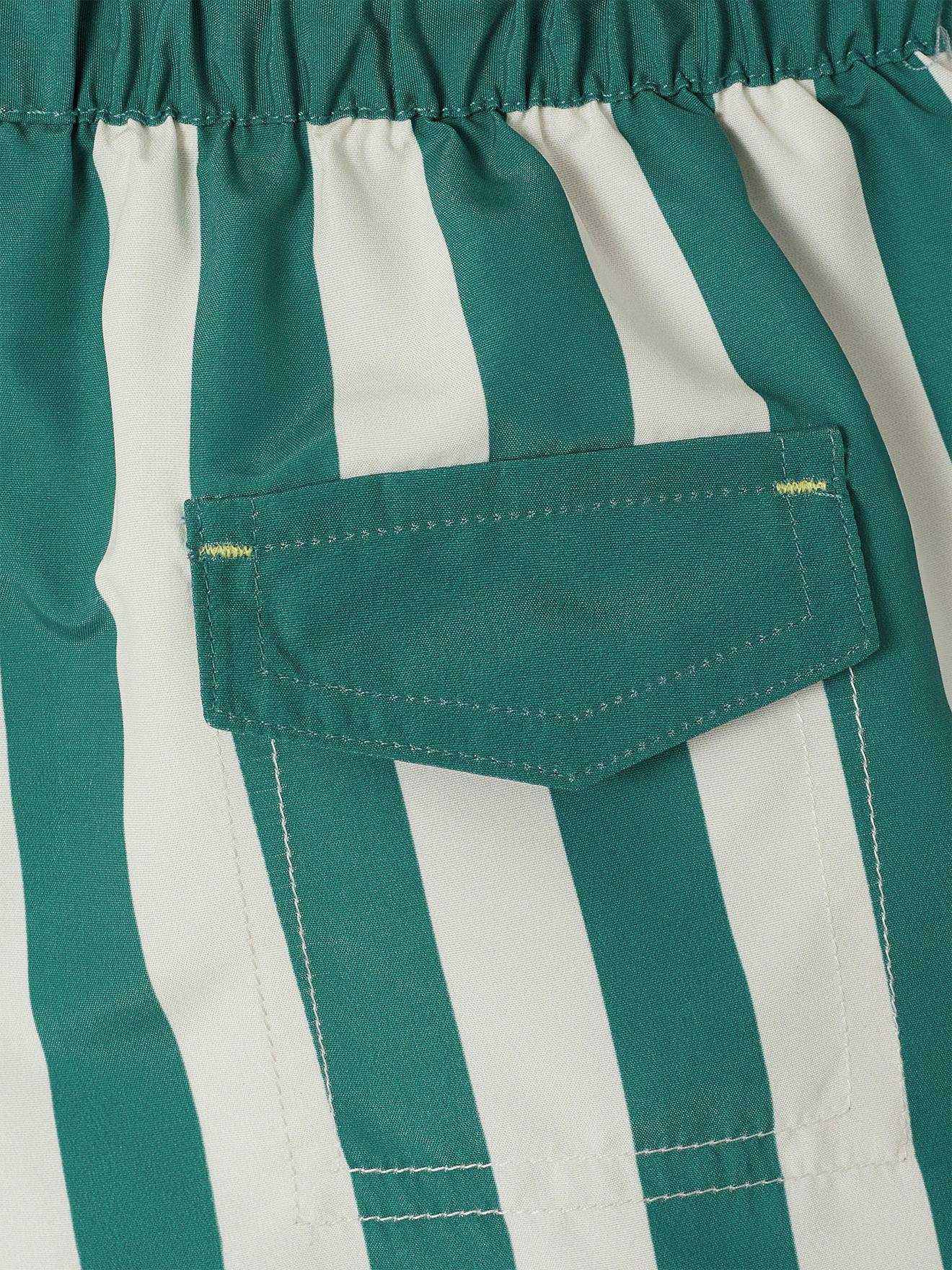 Thumbnail - Gestreifte Jungen Badeshorts