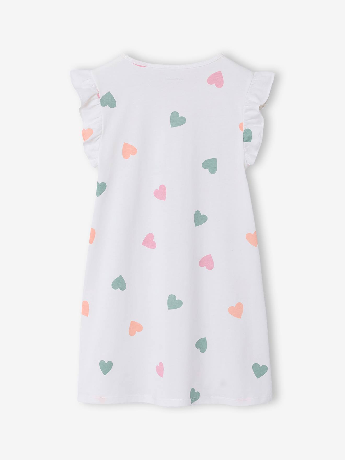 Thumbnail - 2er-Pack Nachthemden mit Volantärmel Mädchen