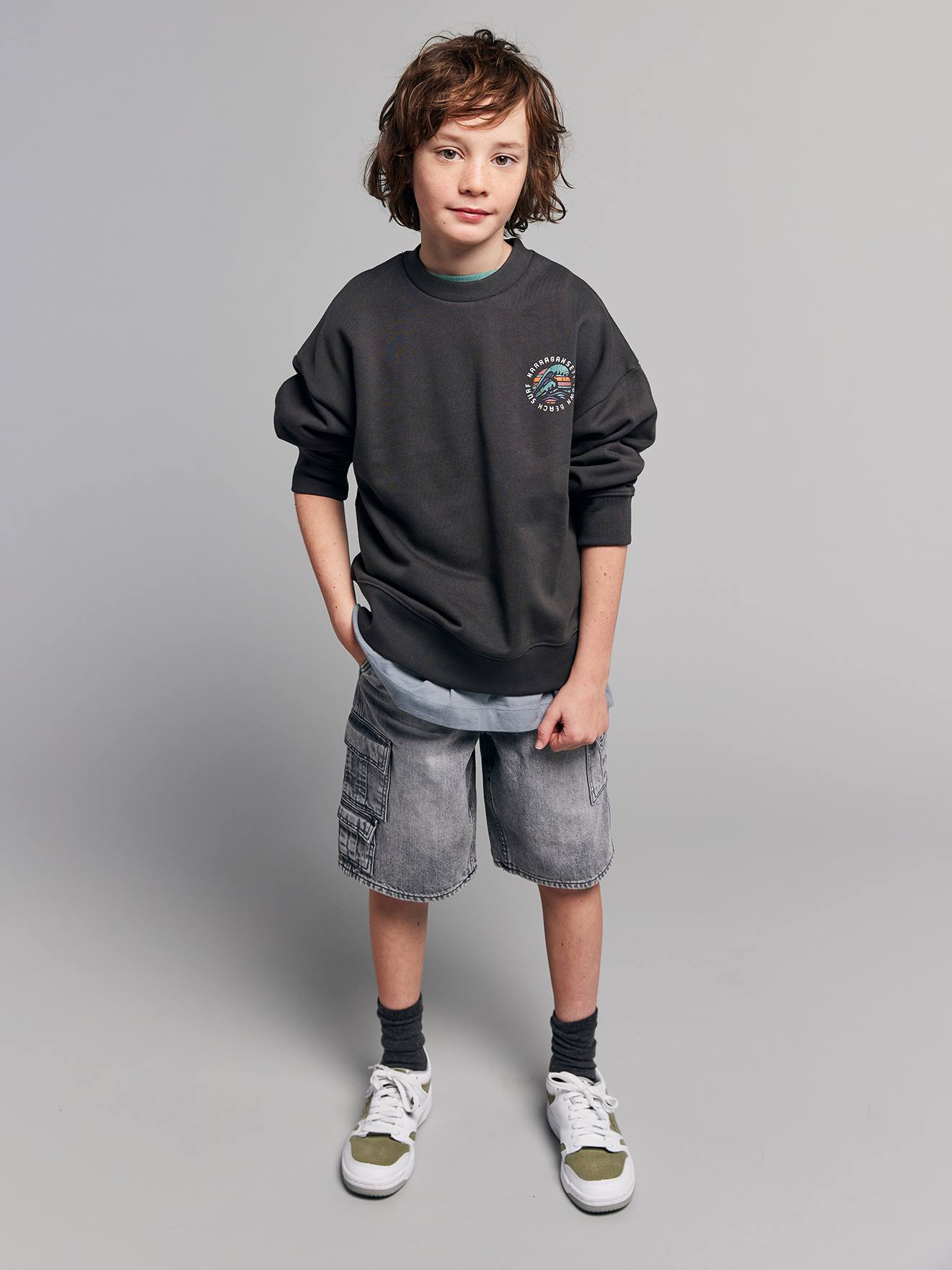 Jungen Jeans-Bermudas Skater