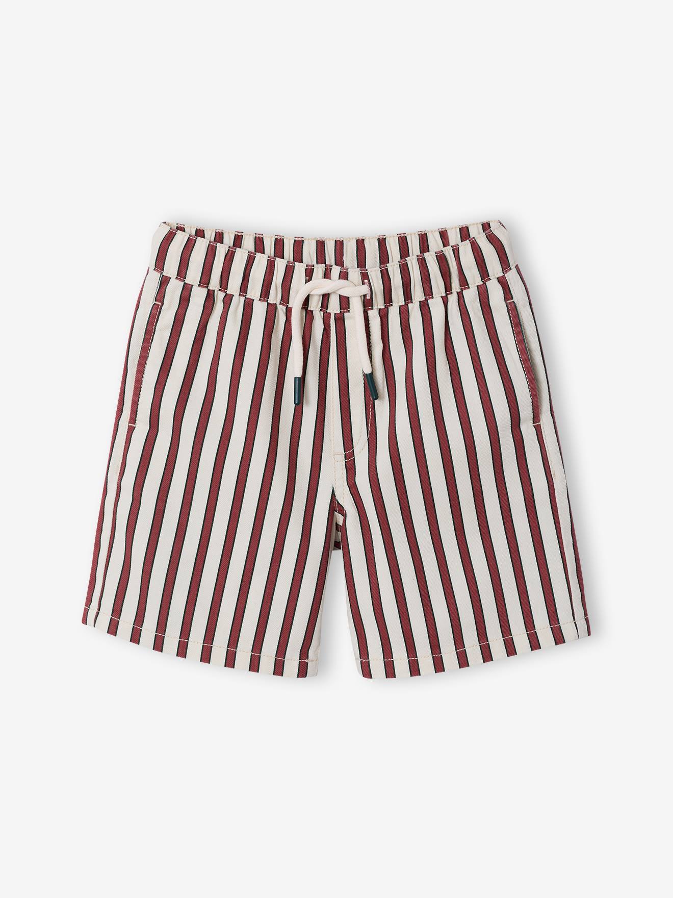 Thumbnail - Gestreifte Bermudas für Jungen