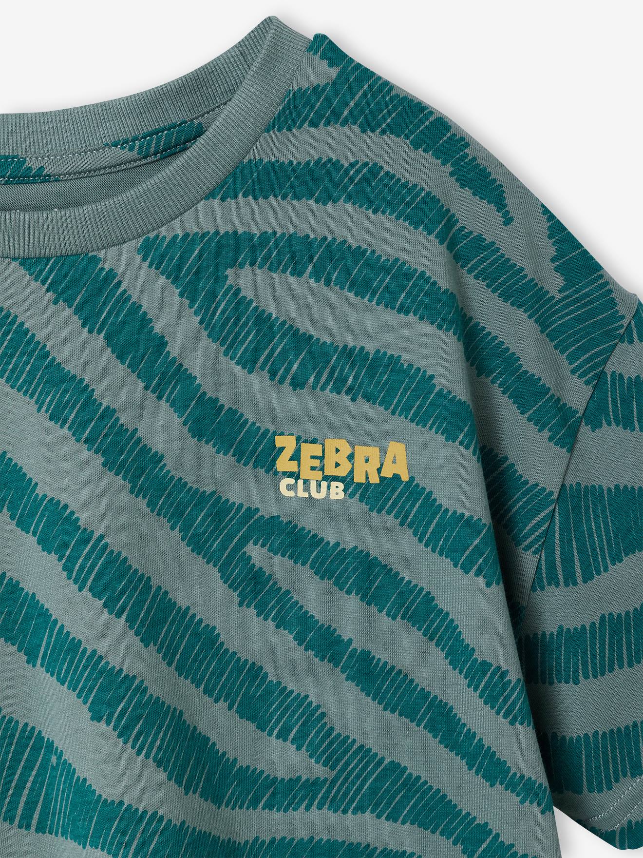 Thumbnail - Jungen T-Shirt mit Zebramuster