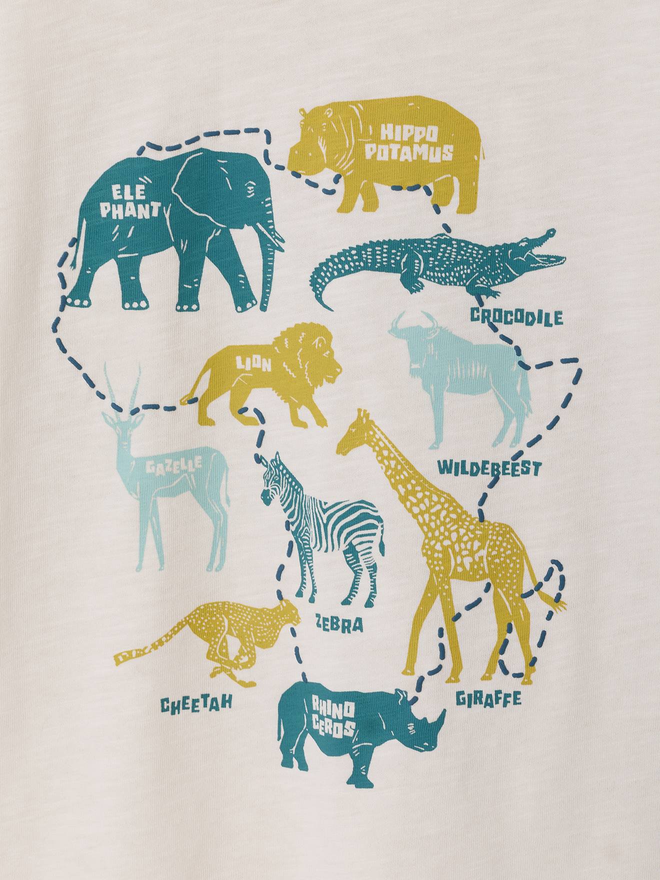 Thumbnail - Jungen T-Shirt mit Tiermotiv