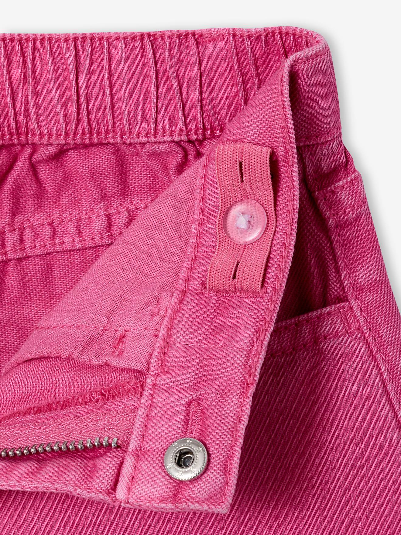 Thumbnail - Short aus Twill mit Rüschensaum Mädchen