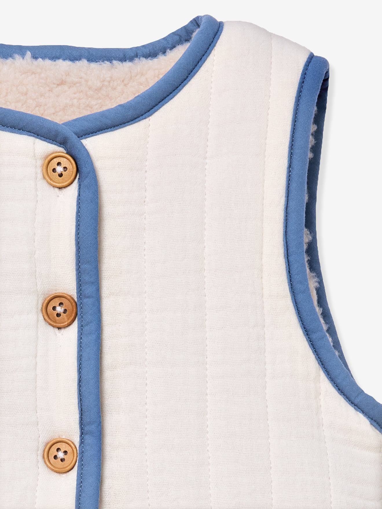Thumbnail - Baby Weste aus Teddyfleece CYRILLUS