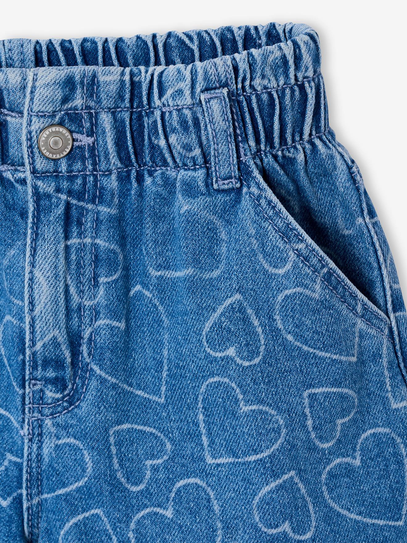 Thumbnail - Jeansshorts mit Print Mädchen