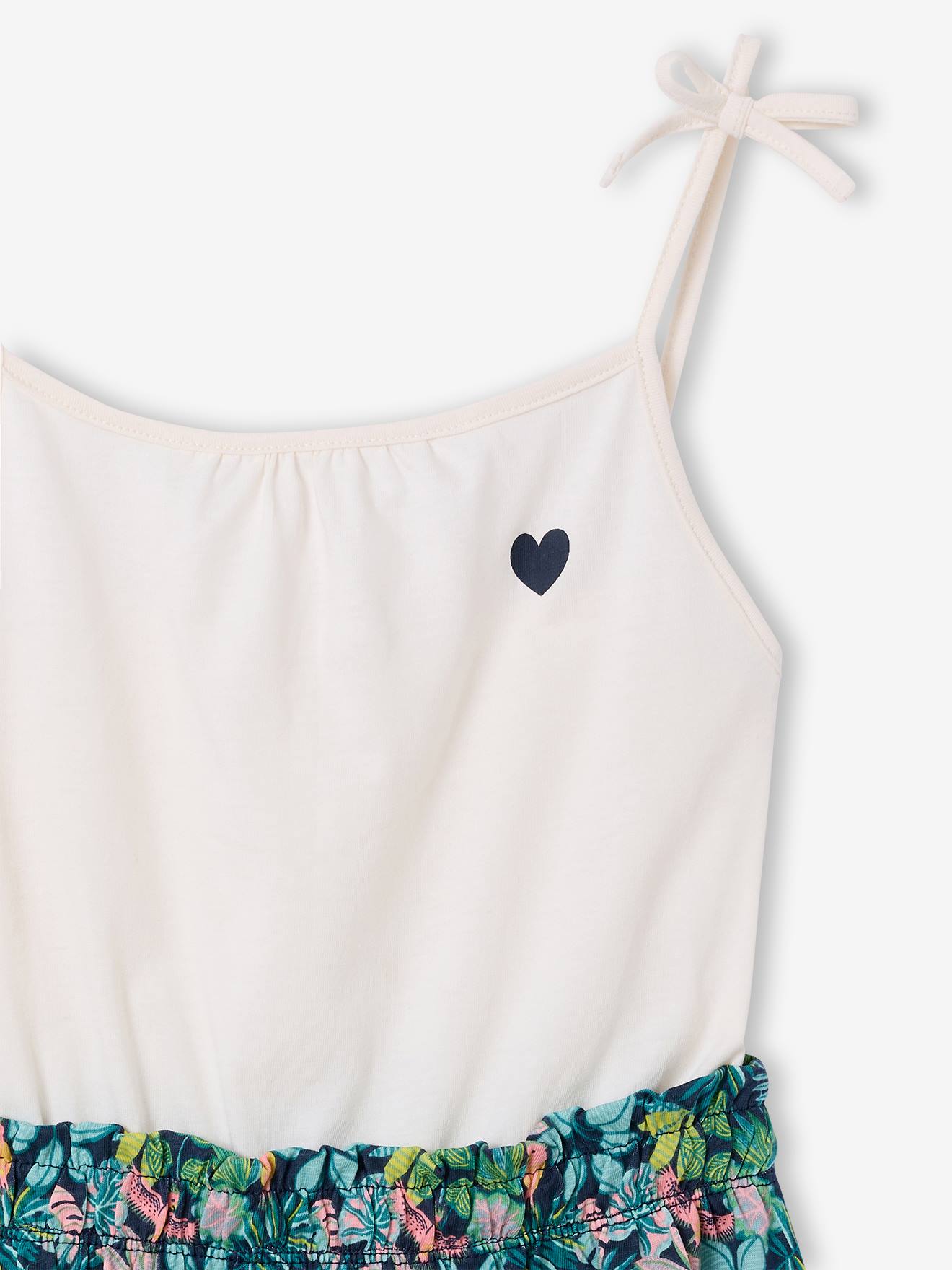 Thumbnail - Mädchen Kleid mit Herz-Print